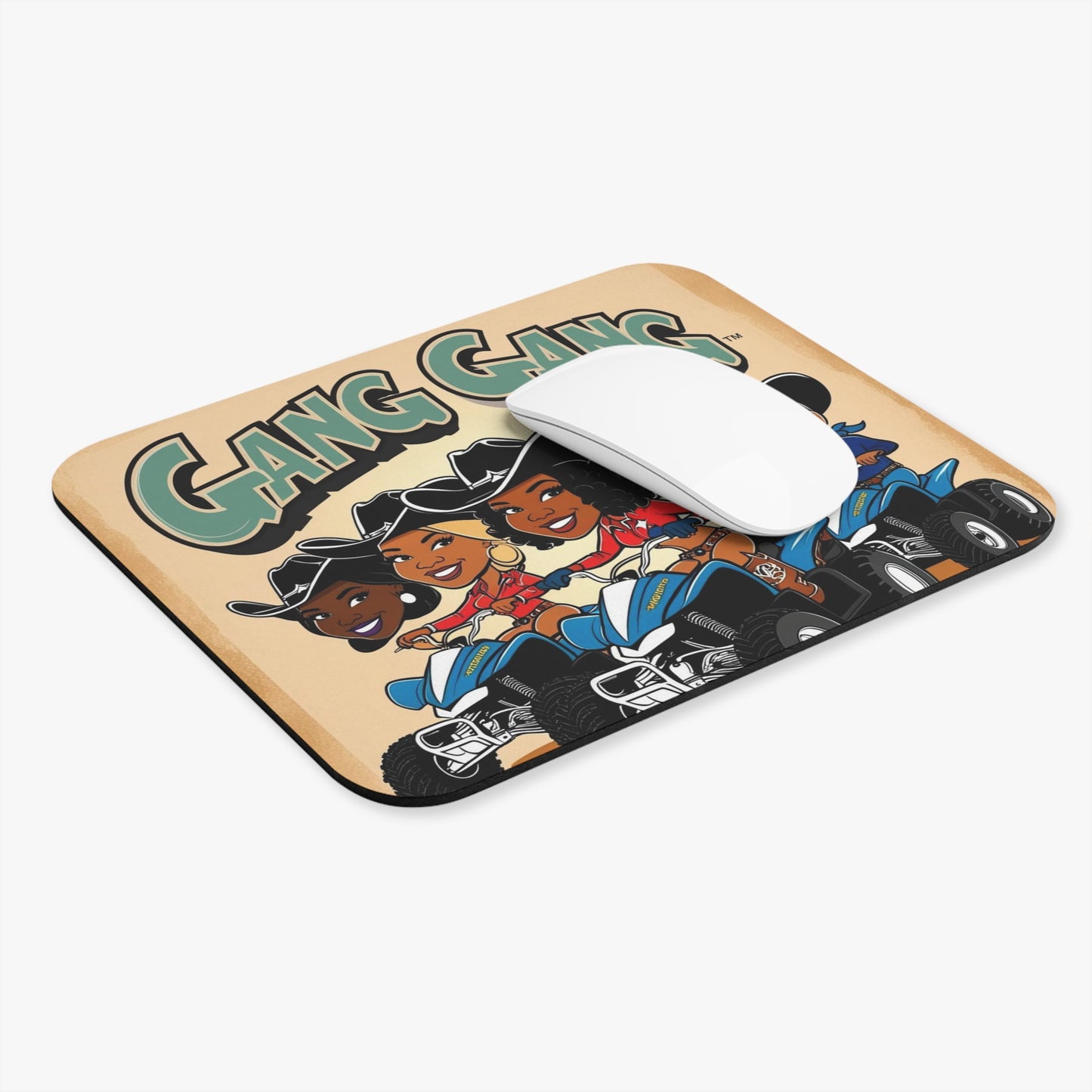 Mixed Gang Cowboy Mouse Pad