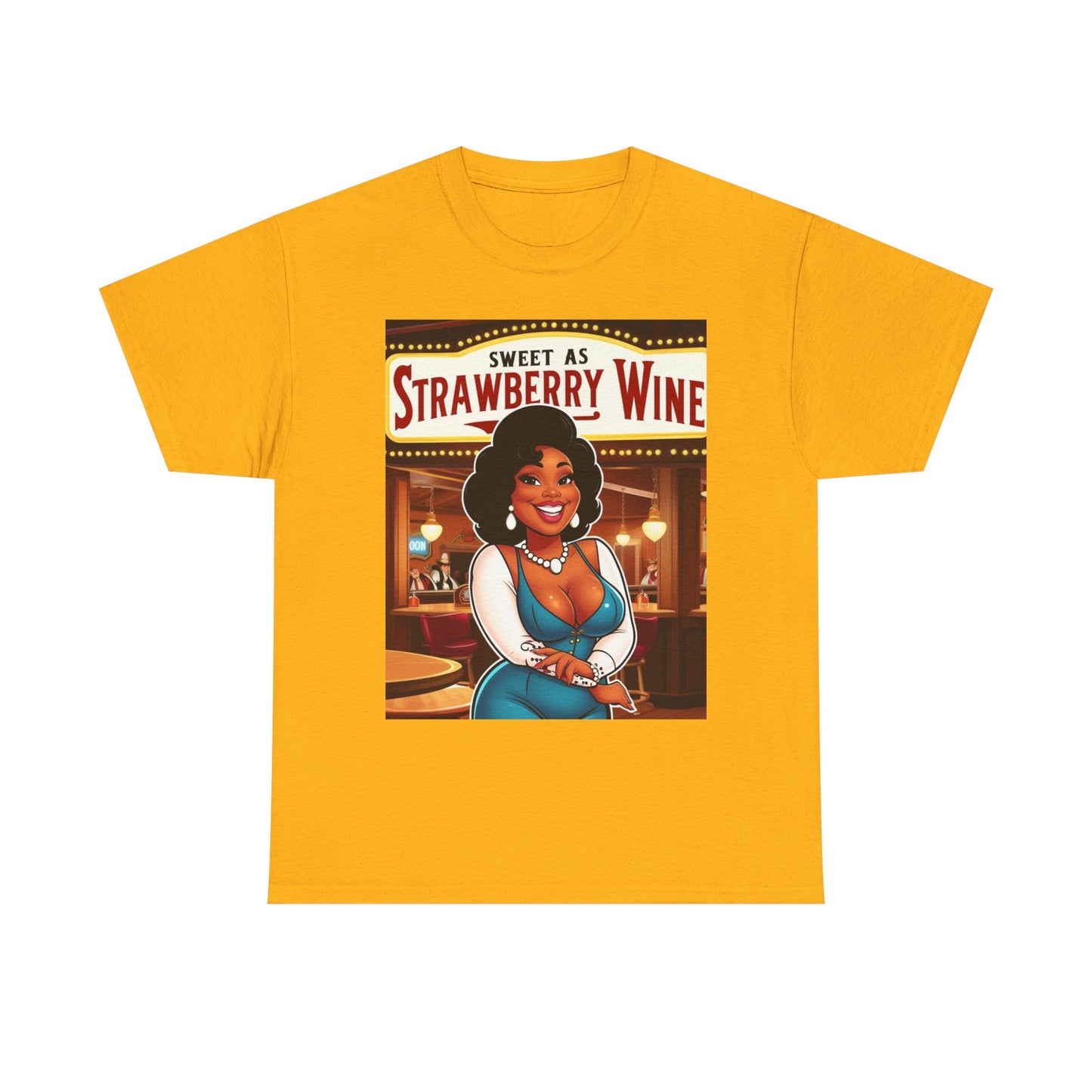 Sweet as Strawberry Wine Unisex Cotton Tee