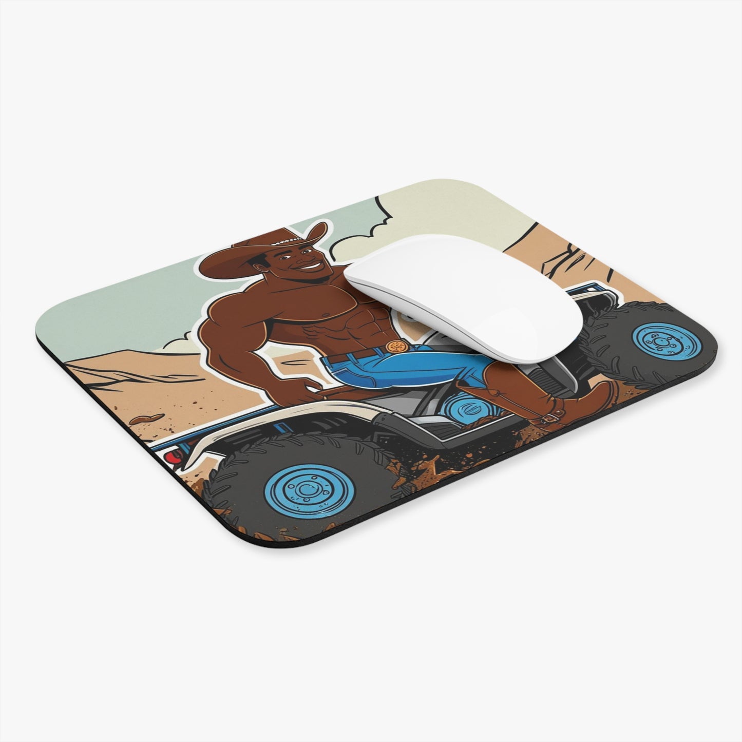 Big Cowboy Adventure Mouse Pad