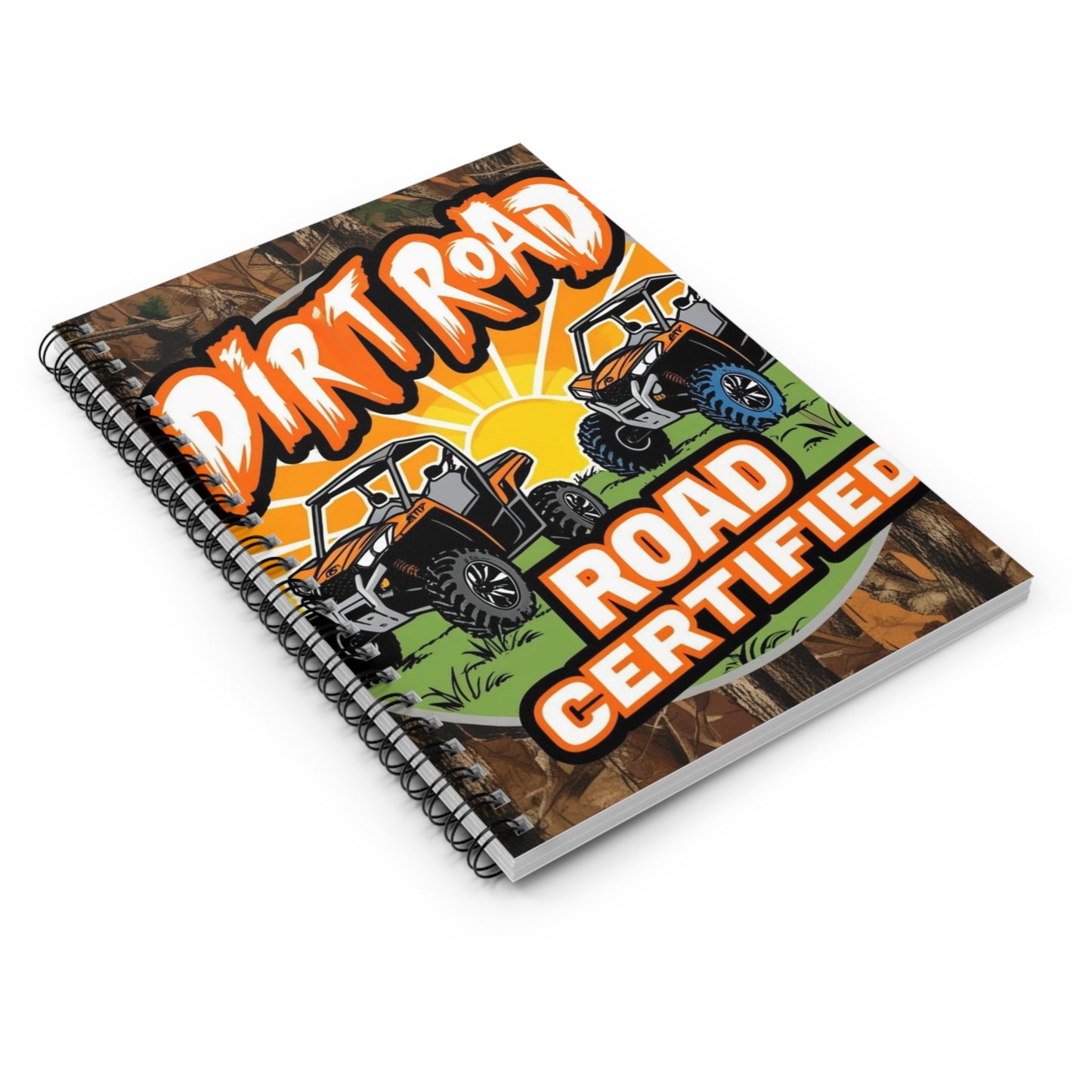 Dirt Road Certified Spiral Notebook