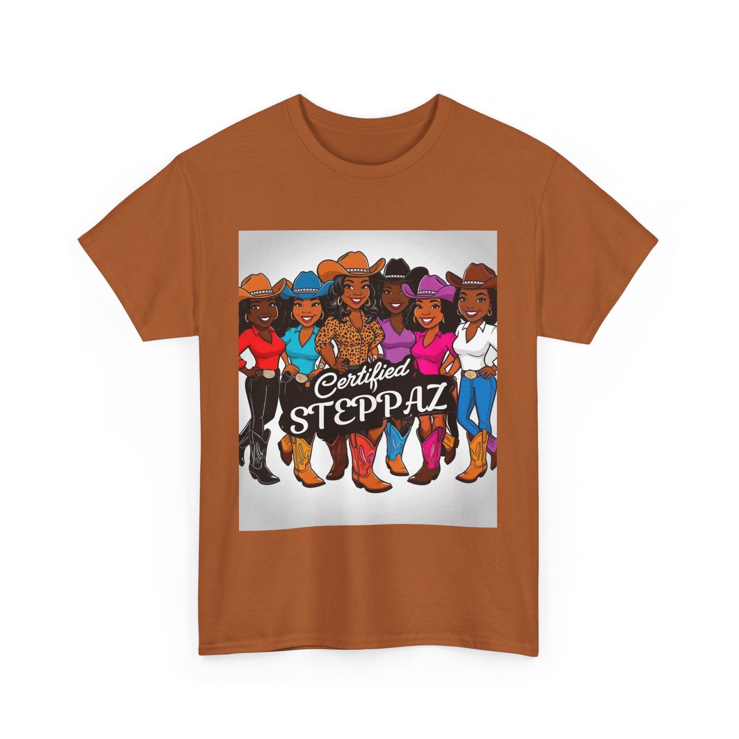 Certified Steppaz Unisex Cotton Tee 2-More Colors