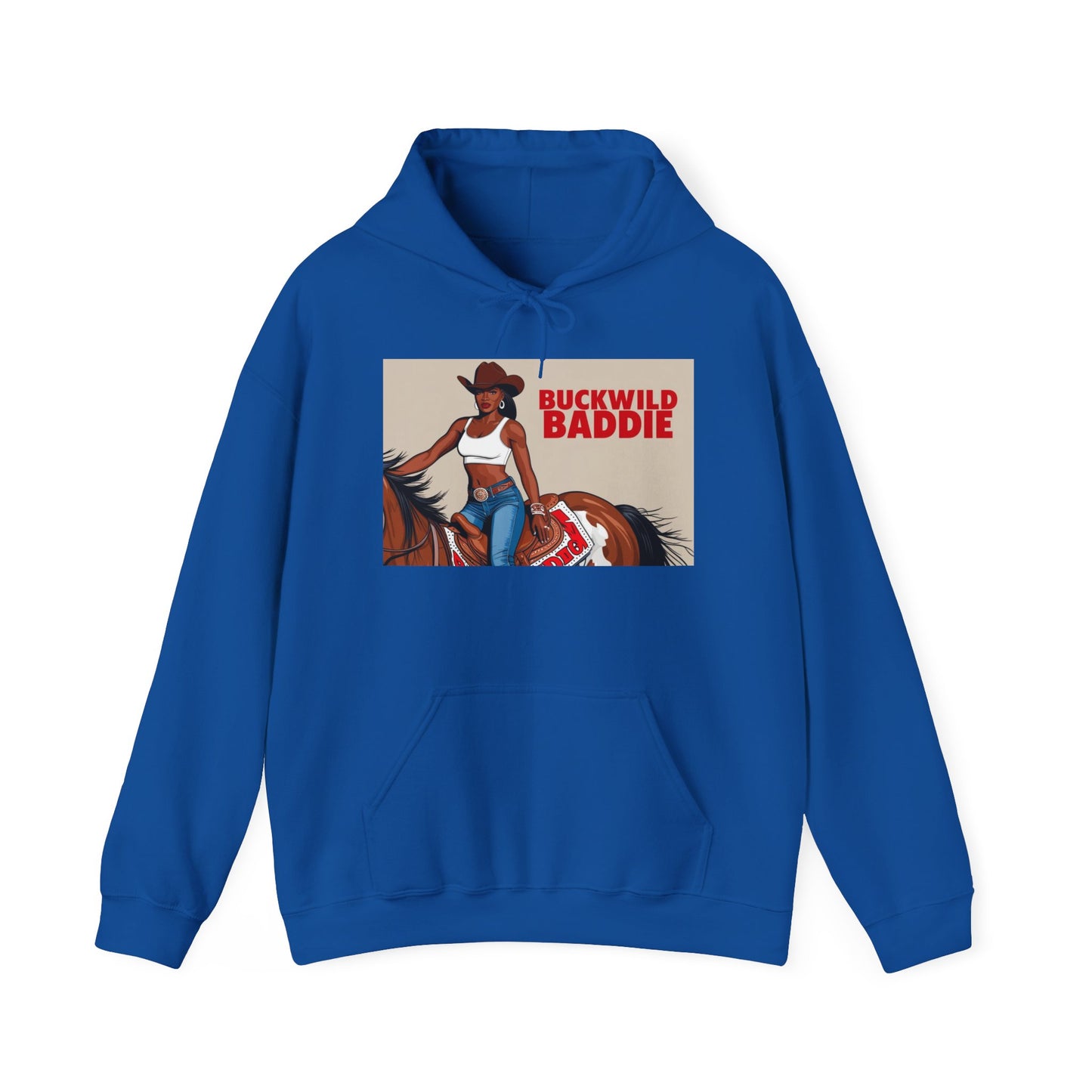 Buckwild Baddie Unisex Hoodie