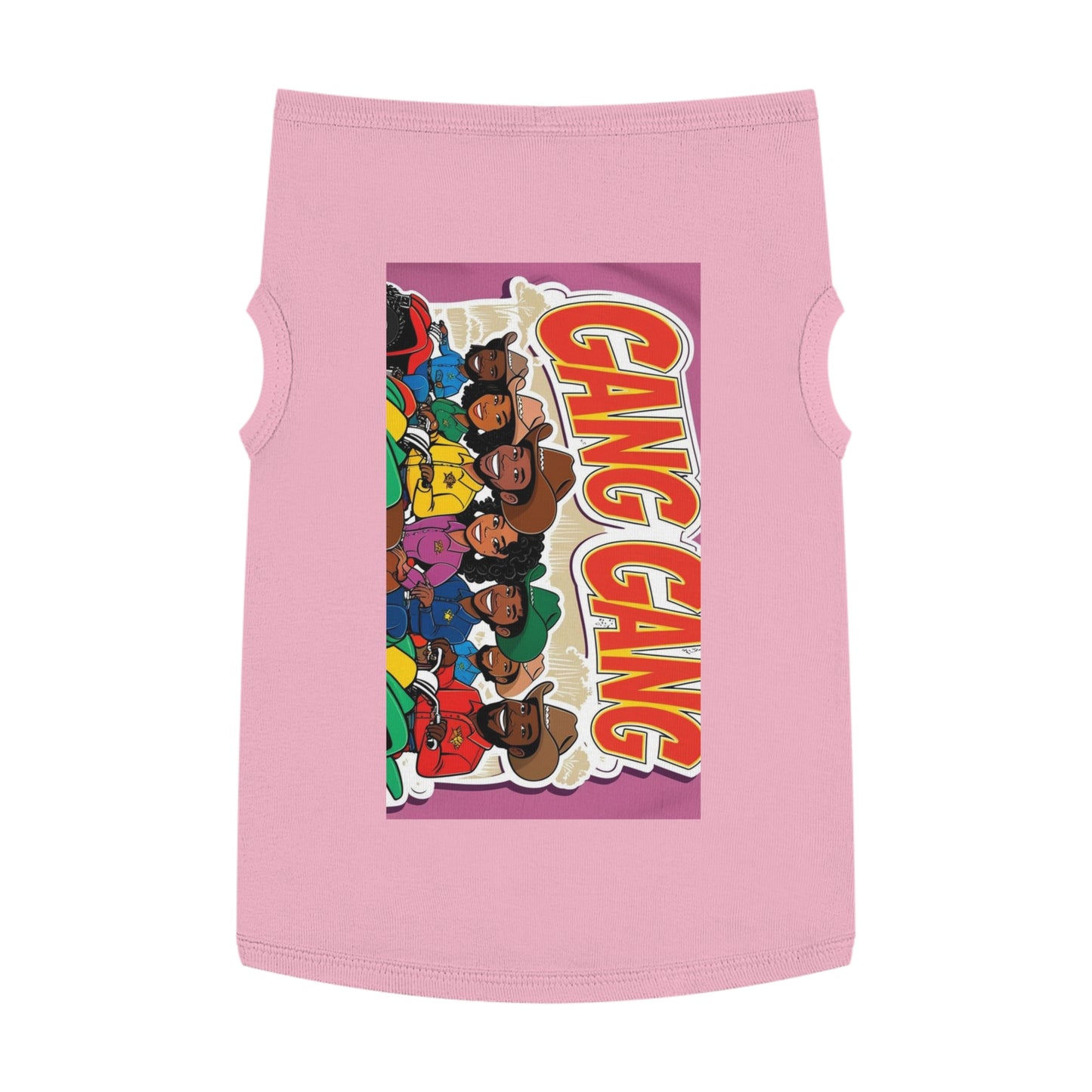 Group ATV Cartoon Pet Tank Top