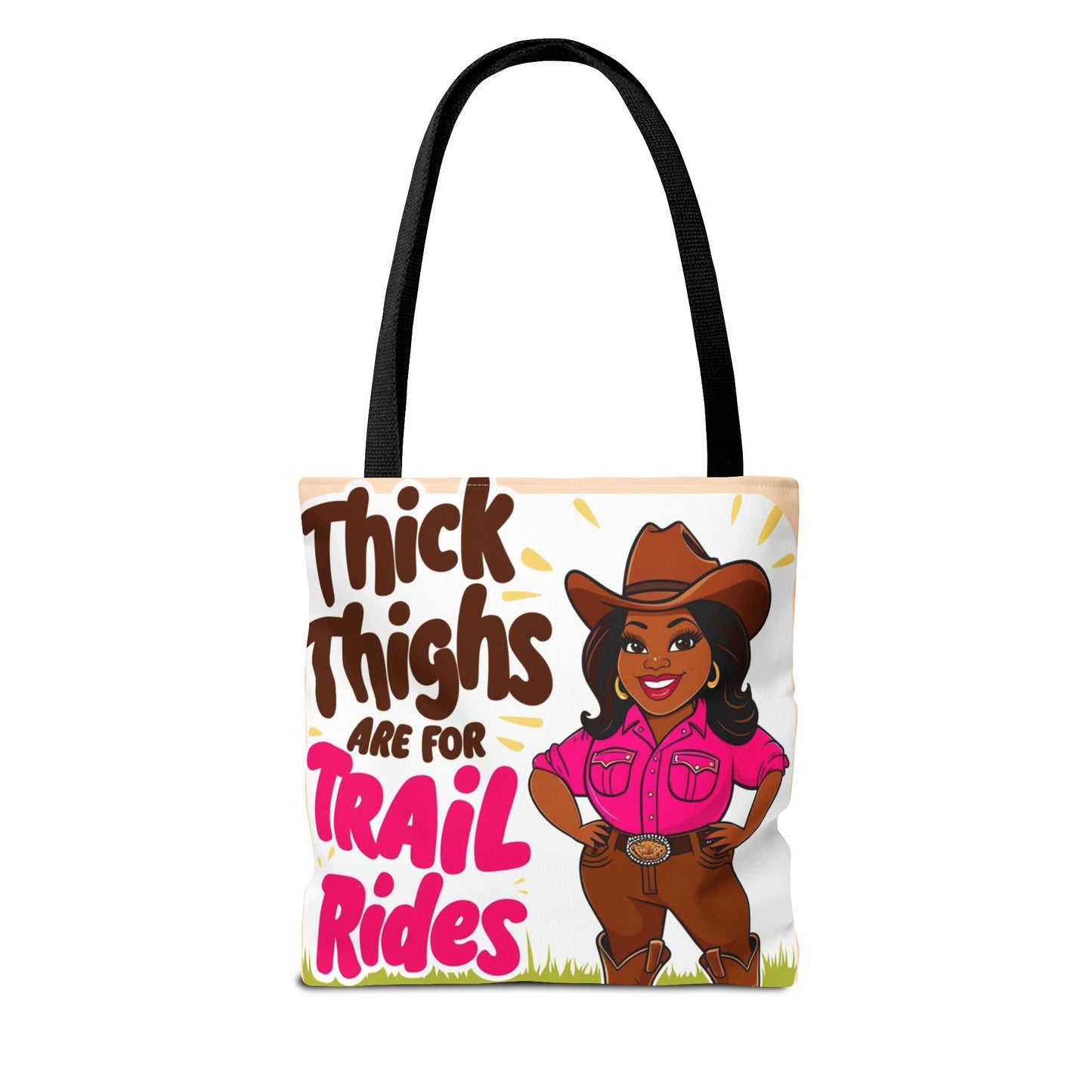 Bright Thick Thighs Tote Bag