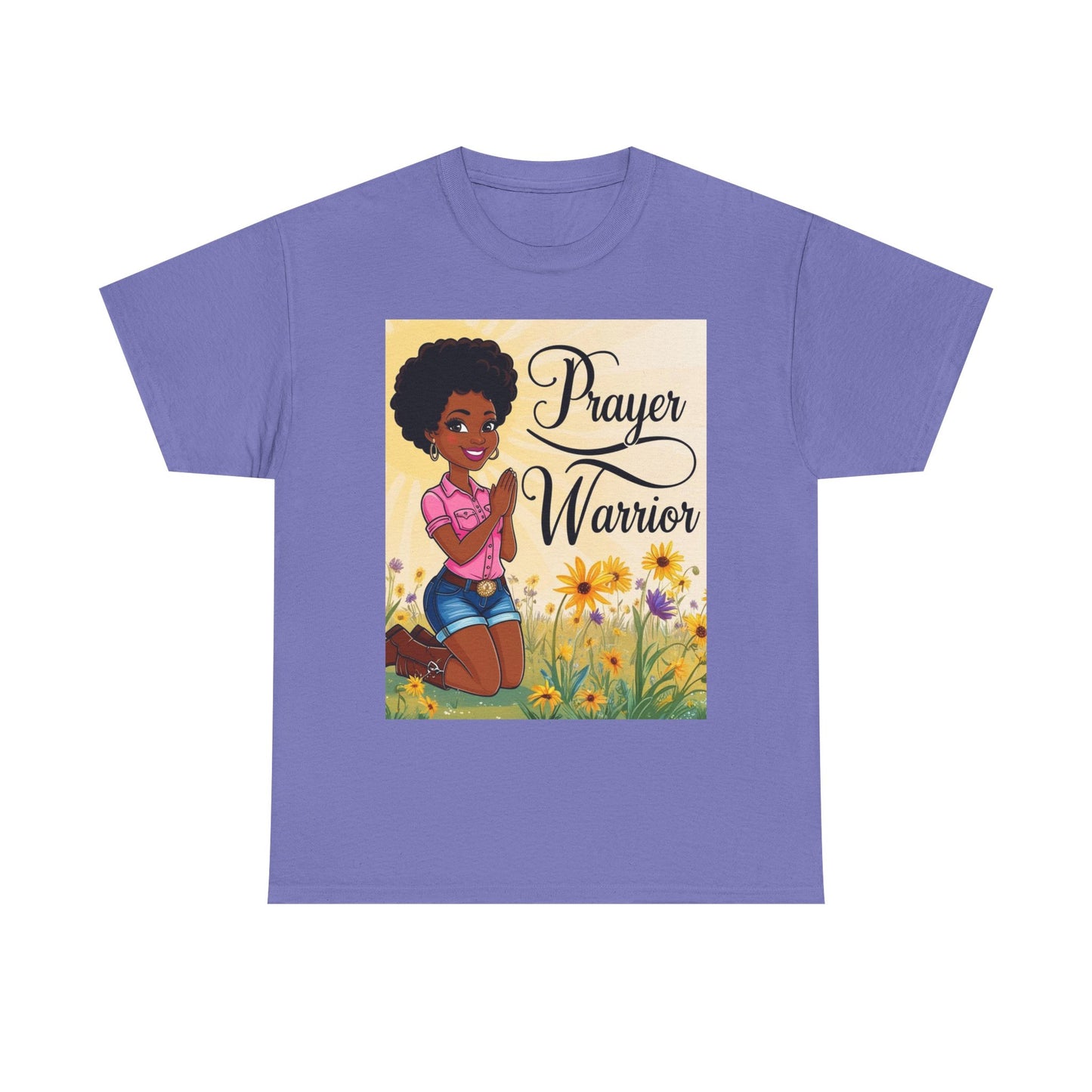 Prayer Warrior Unisex Cotton Tee