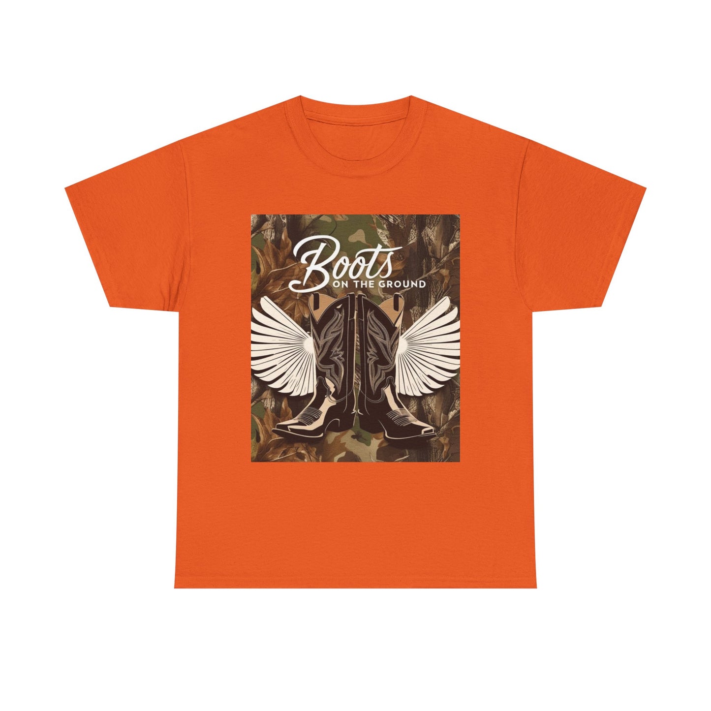 Boots On The Ground Unisex Cotton Tee 2-More Colors