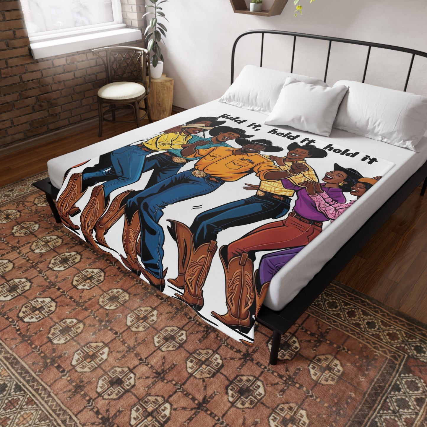 Hold It X4 Plush Fleece Blanket