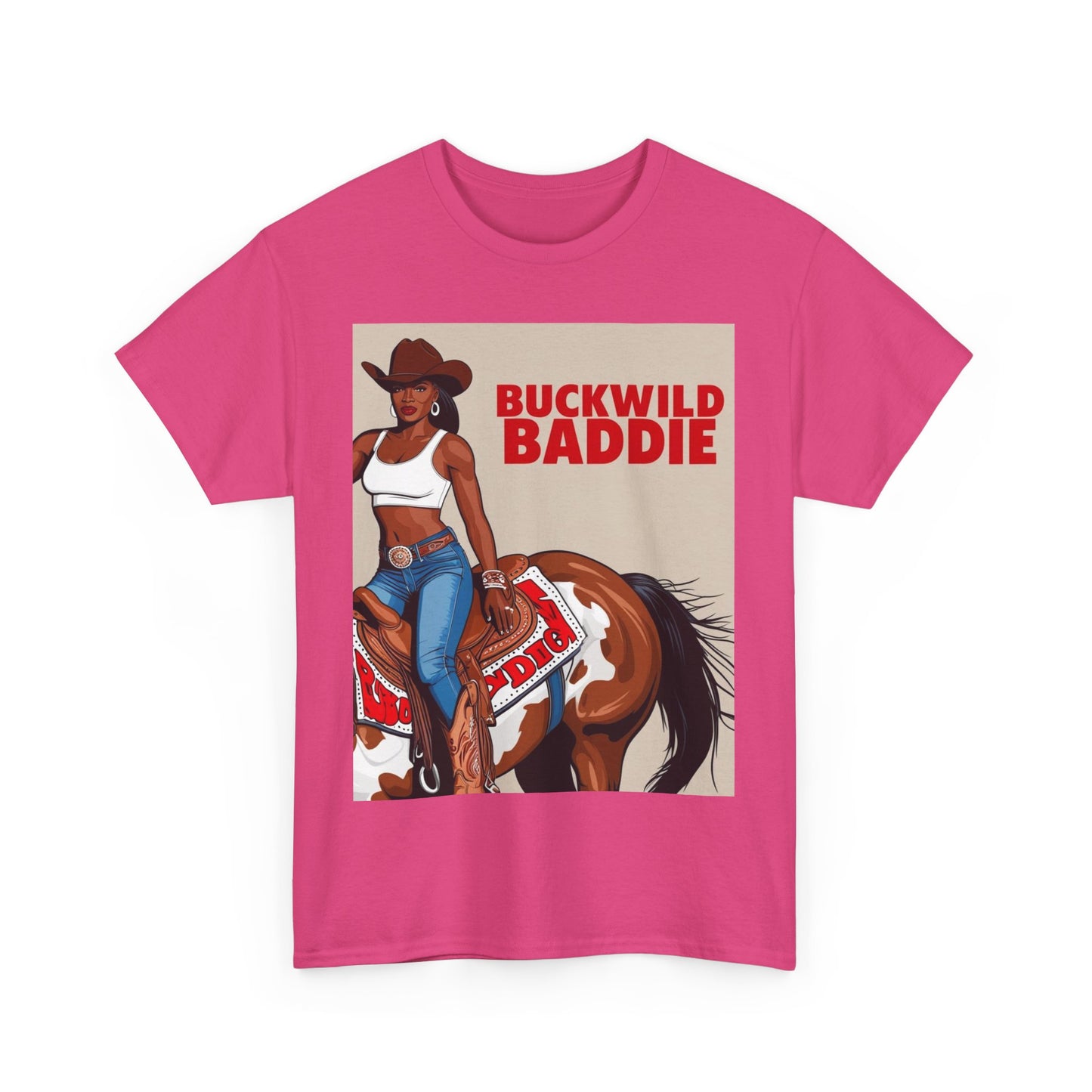 Buckwild Baddie Unisex Cotton Tee