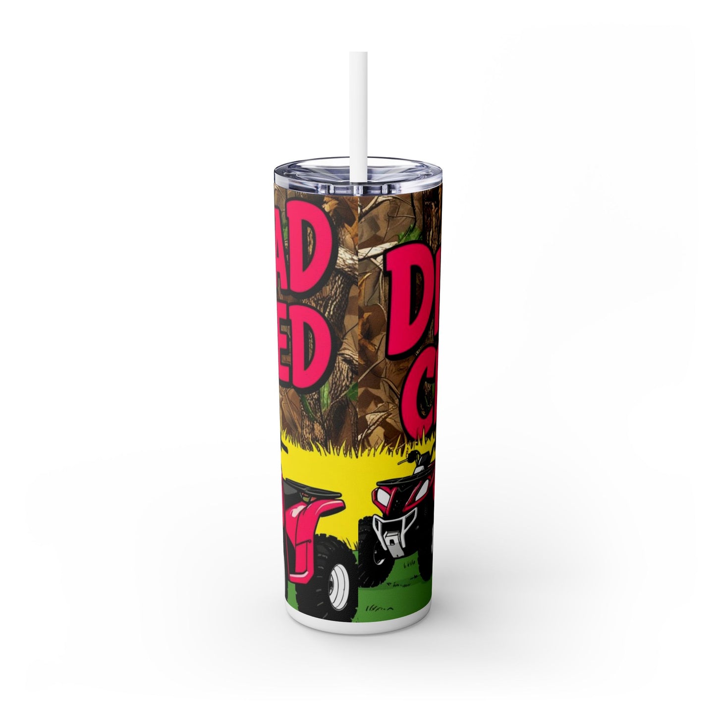 Dirt Road Certified Skinny Tumbler with Straw, 20oz