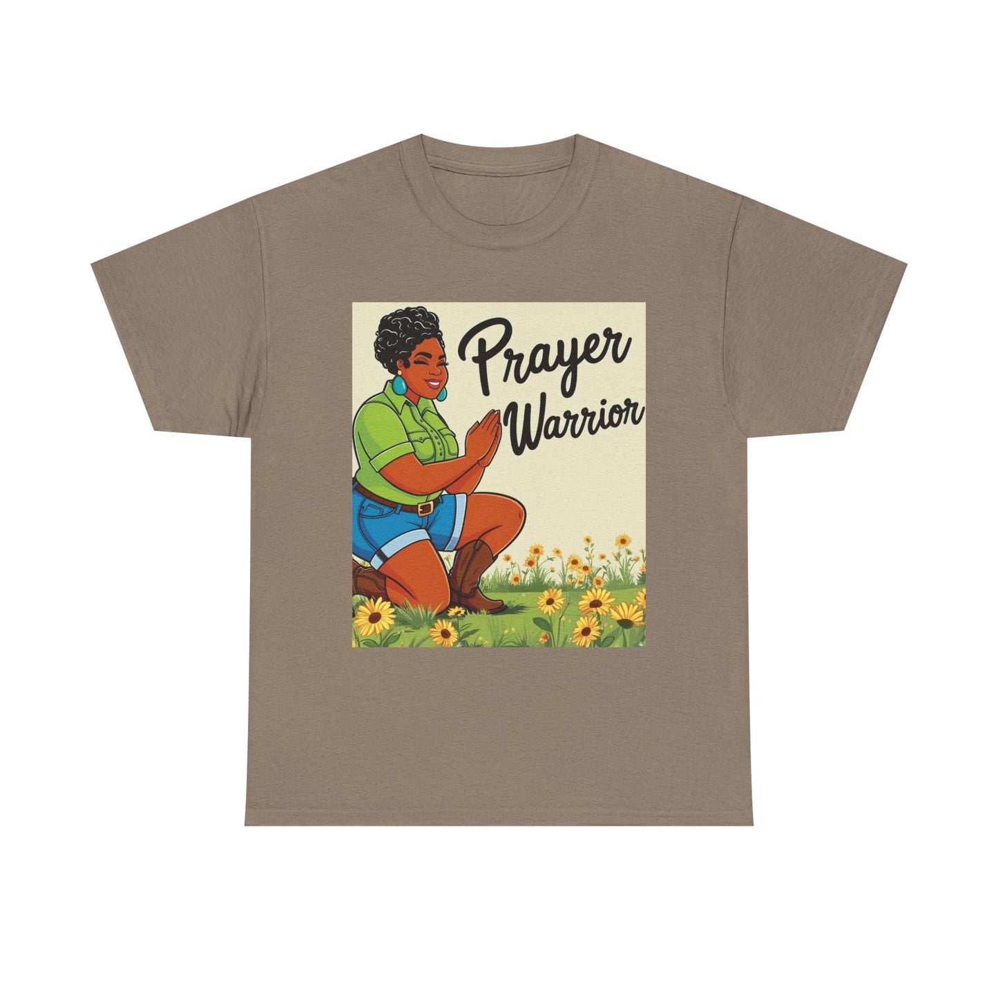 Prayer Warrior Unisex Cotton Tee