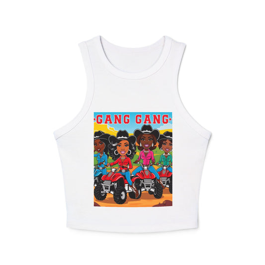 Cowgirl Gang Racer Tank Top