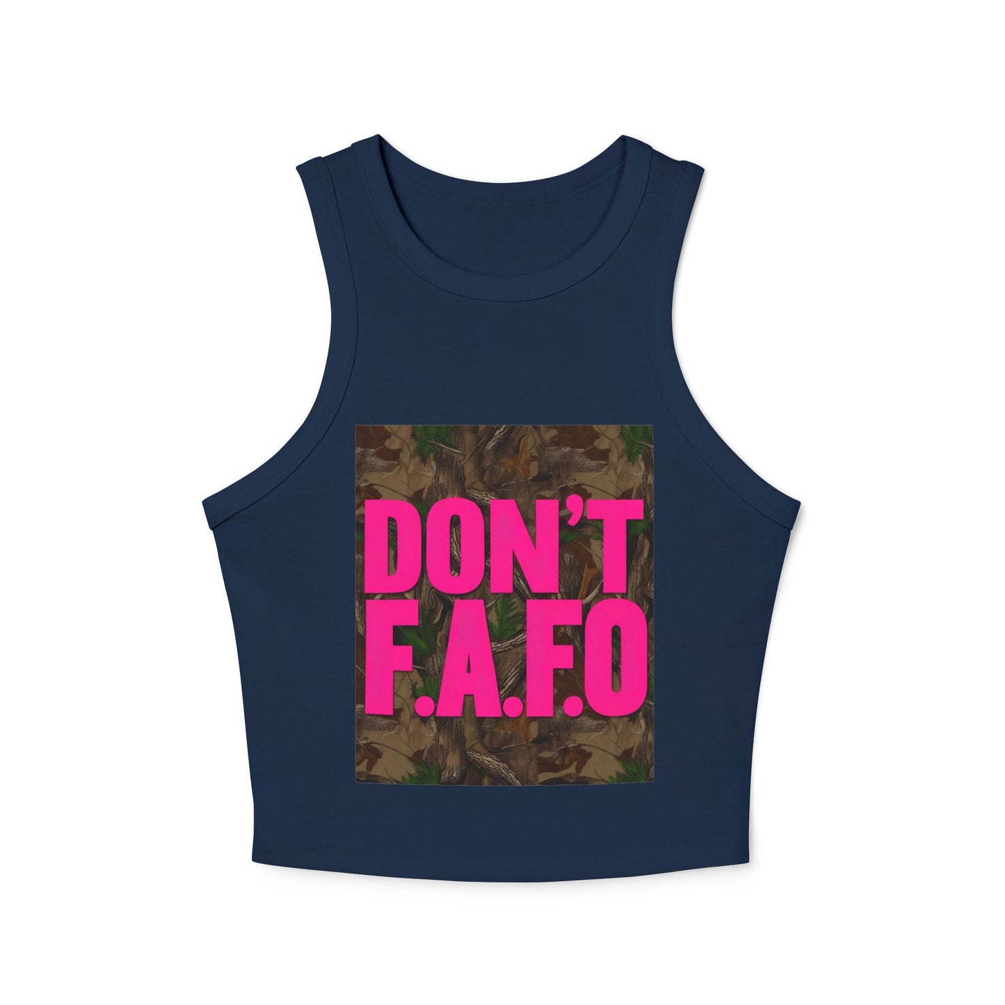 Don't F.A.F.O. Women's Racer Tank Top