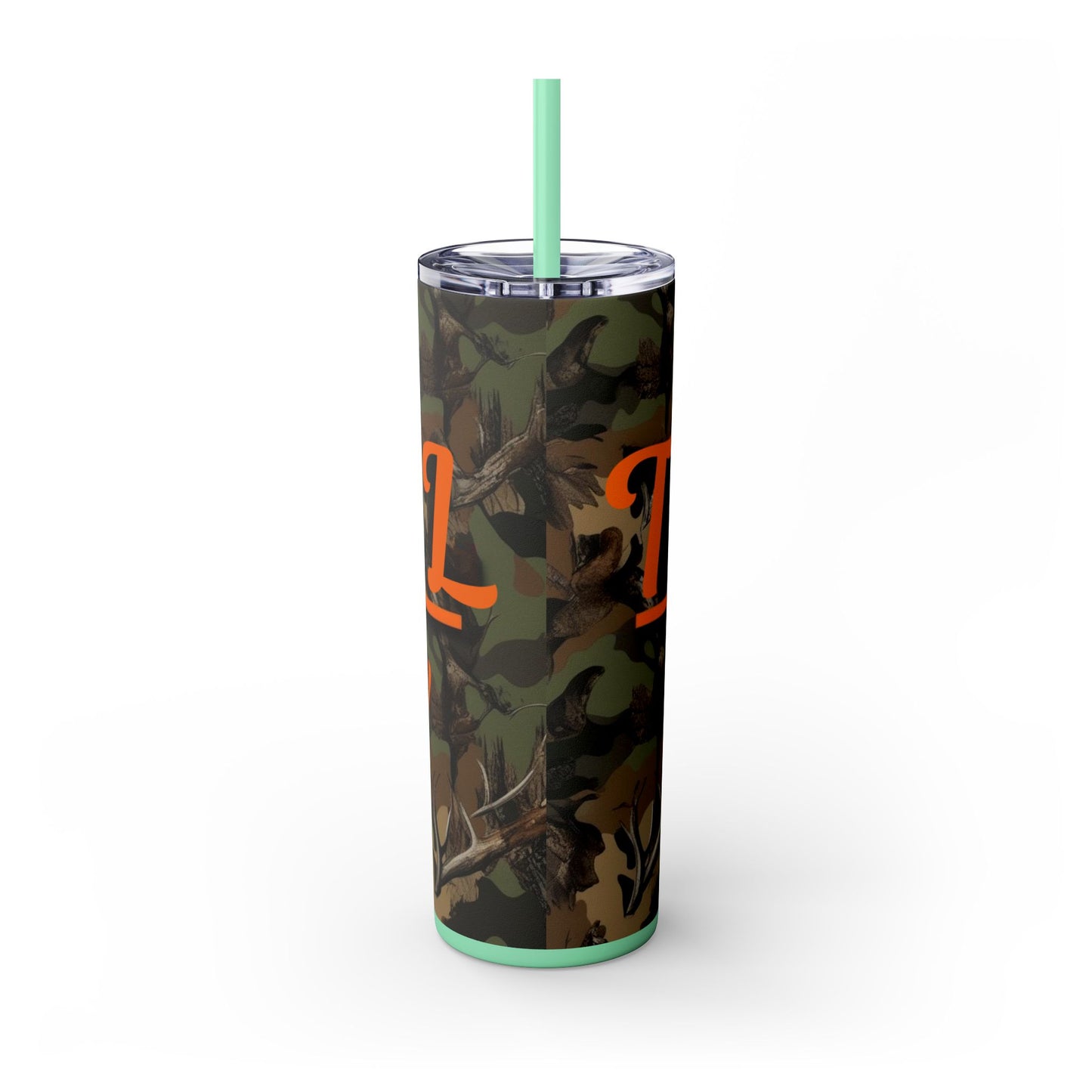 Trail That Way Skinny Tumbler with Straw, 20oz
