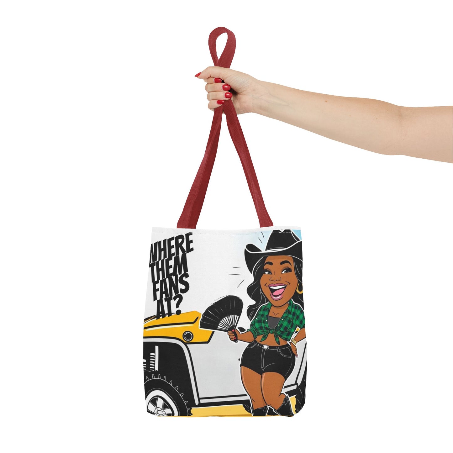 Where Them Fans At? Tote Bag