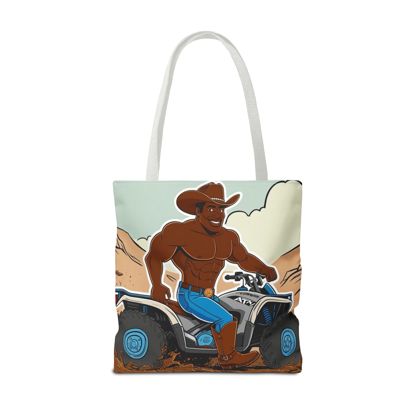 Big Cowboy Adventure Tote Bag