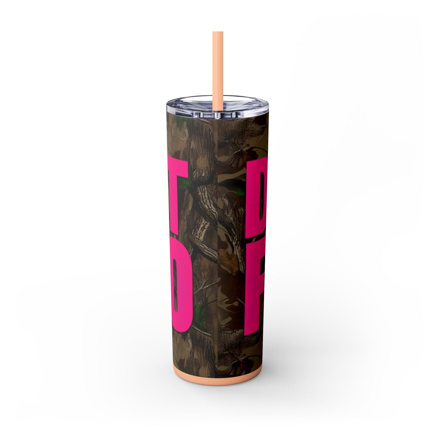 Don't F.A.F.O. Skinny Tumbler with Straw - 20oz