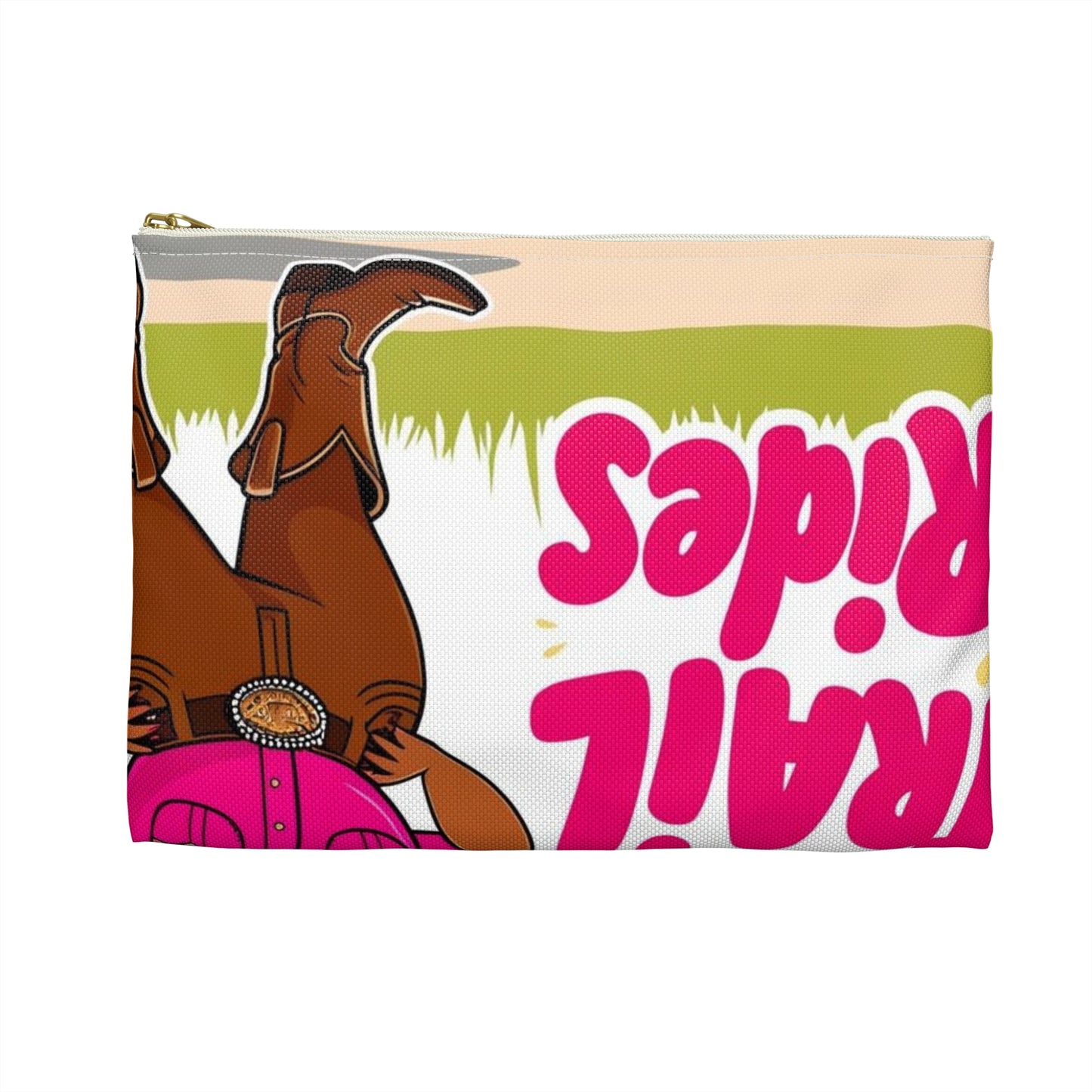 Bright Thick Thighs Accessory Pouch