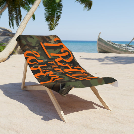 Trail That Way Beach Towel