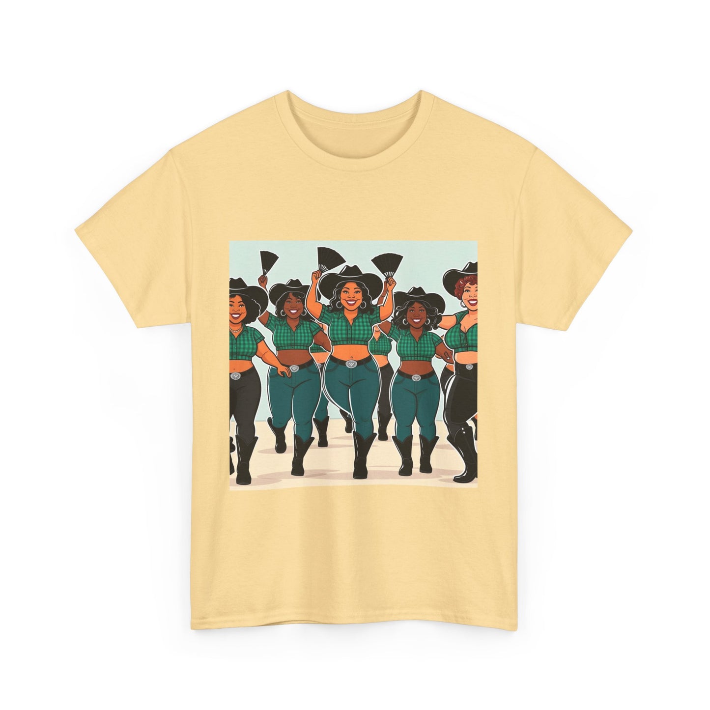 Group Dancers Tee - Unisex Cotton Shirt