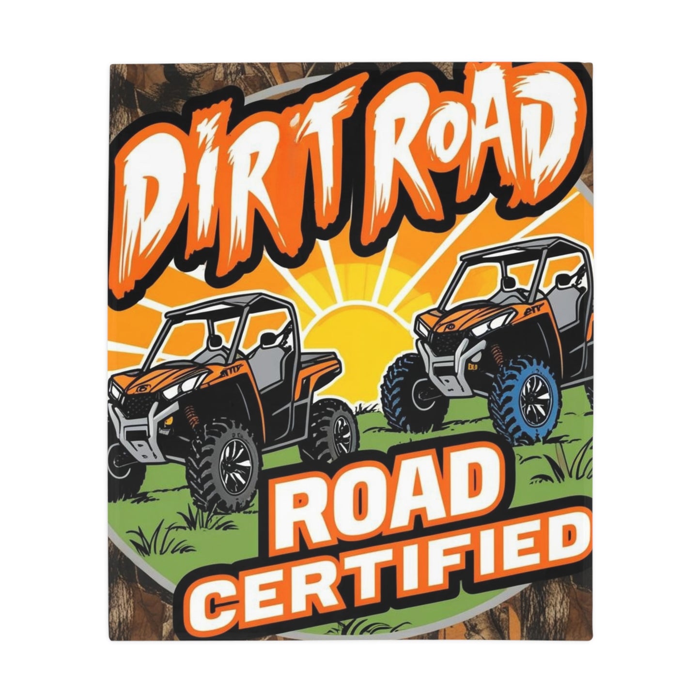Dirt Road Certified Plush Fleece Blanket