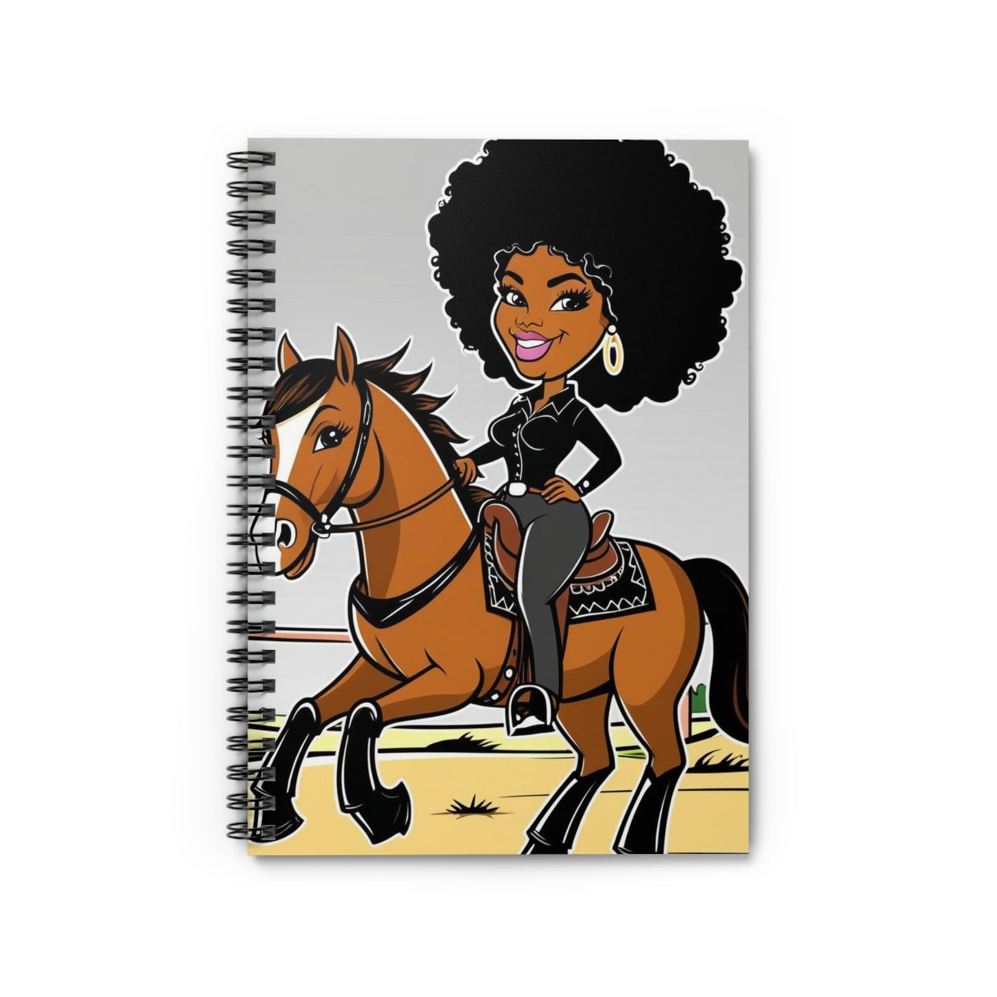 Confident Woman Spiral Notebook