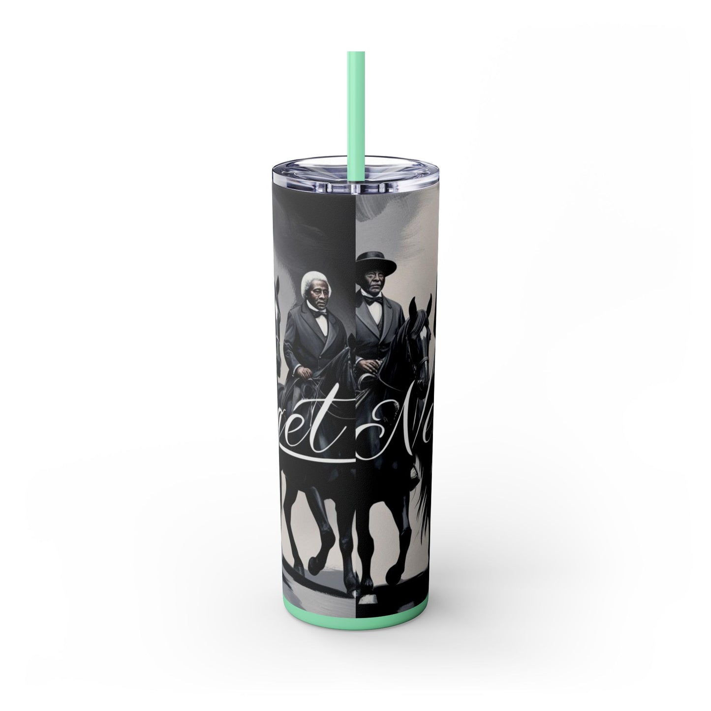 Pay Homage Skinny Tumbler with Straw, 20oz