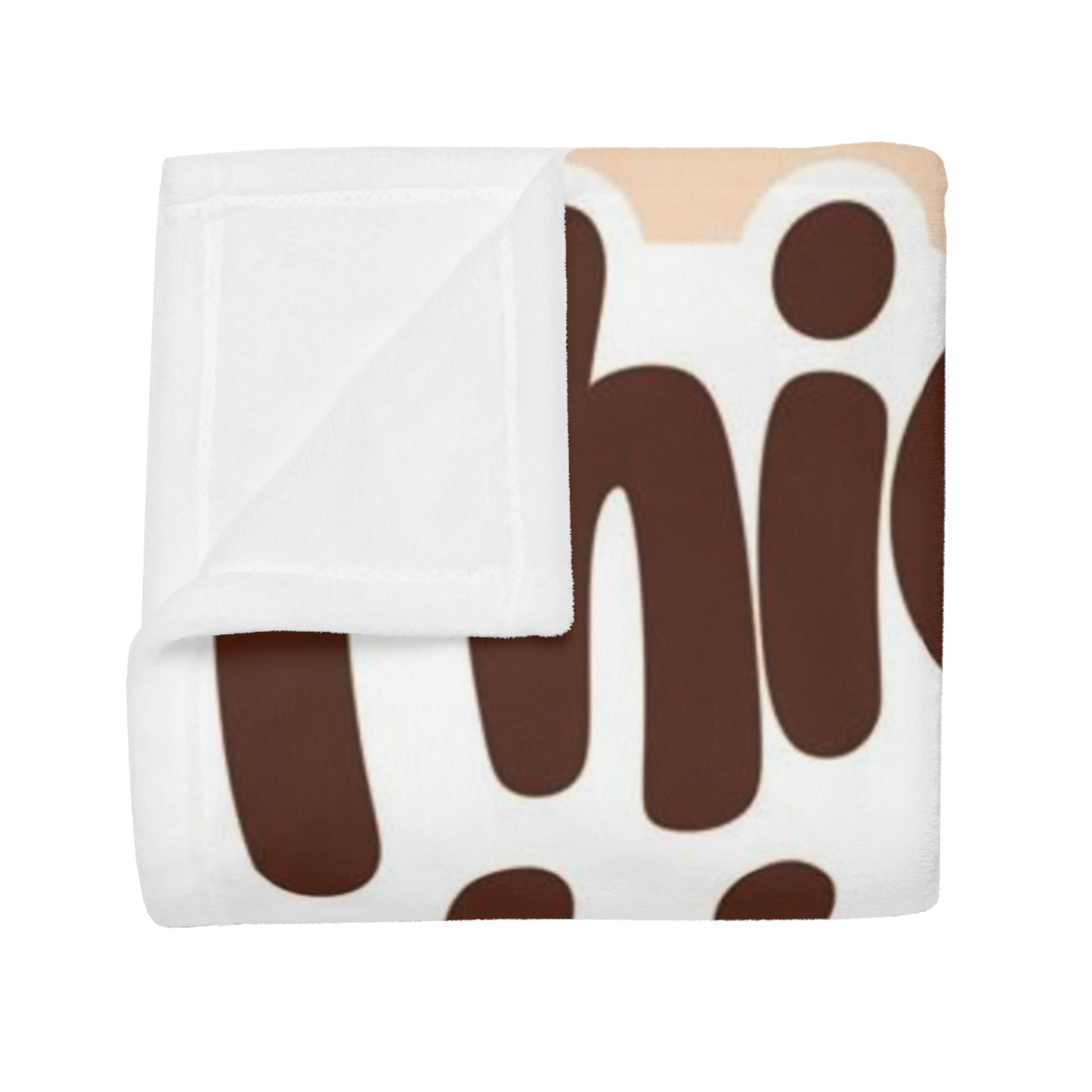 Bright Thick Thighs Plush Fleece Blanket