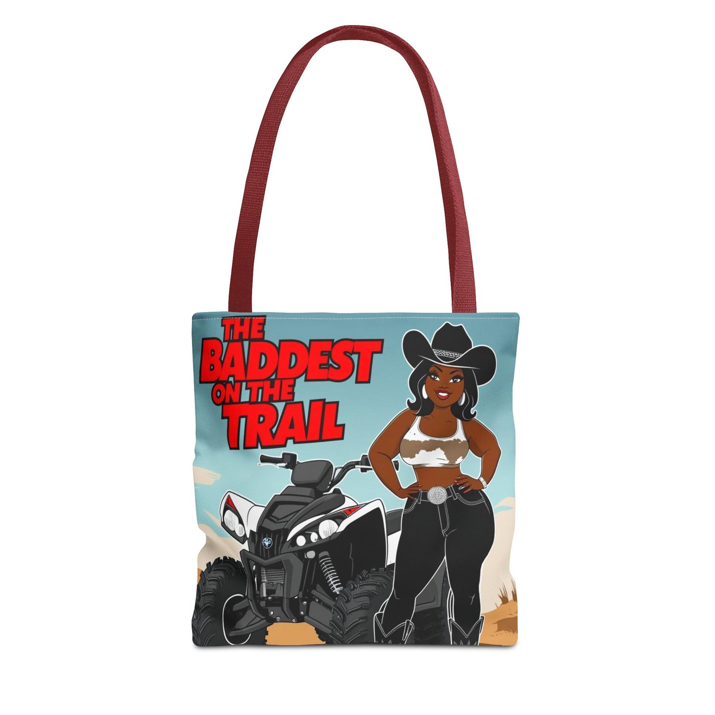 Baddest on the Trail Tote Bag