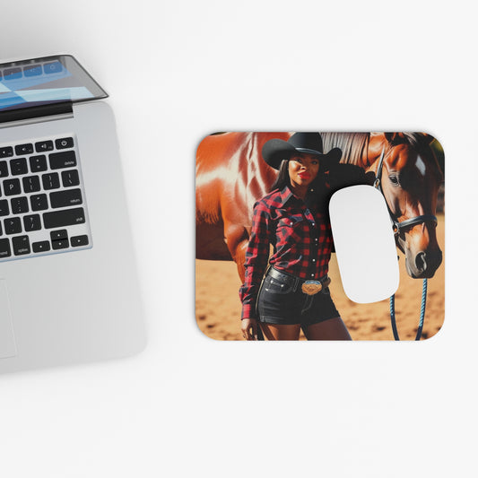 Black Beauty Mouse Pad