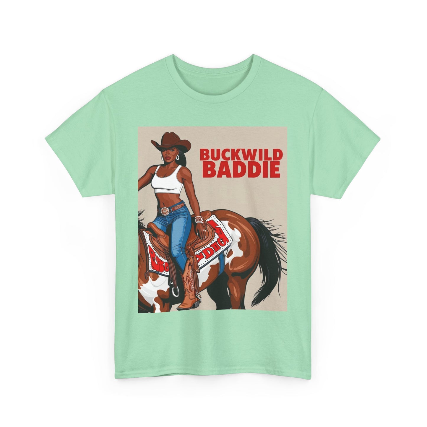 Buckwild Baddie Unisex Cotton Tee
