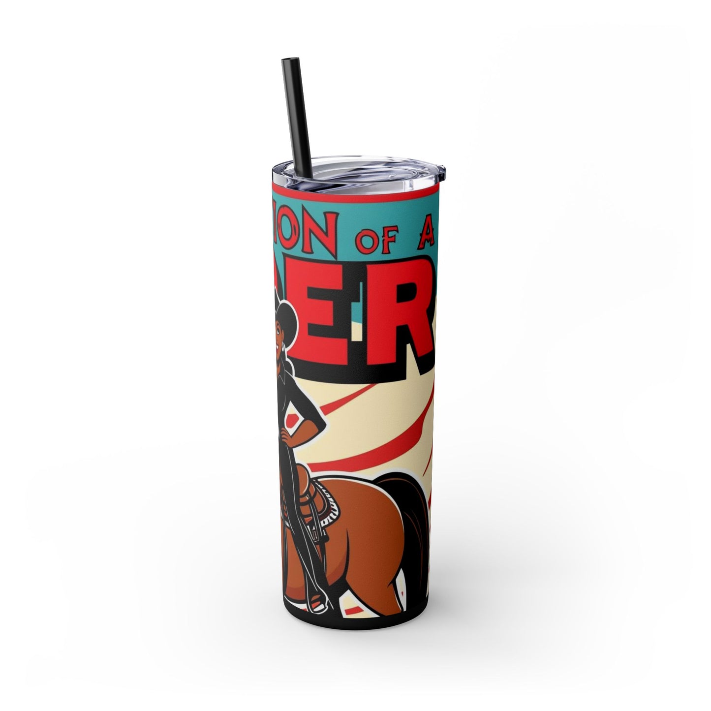 Definition of a Rider Skinny Tumbler with Straw - 20oz