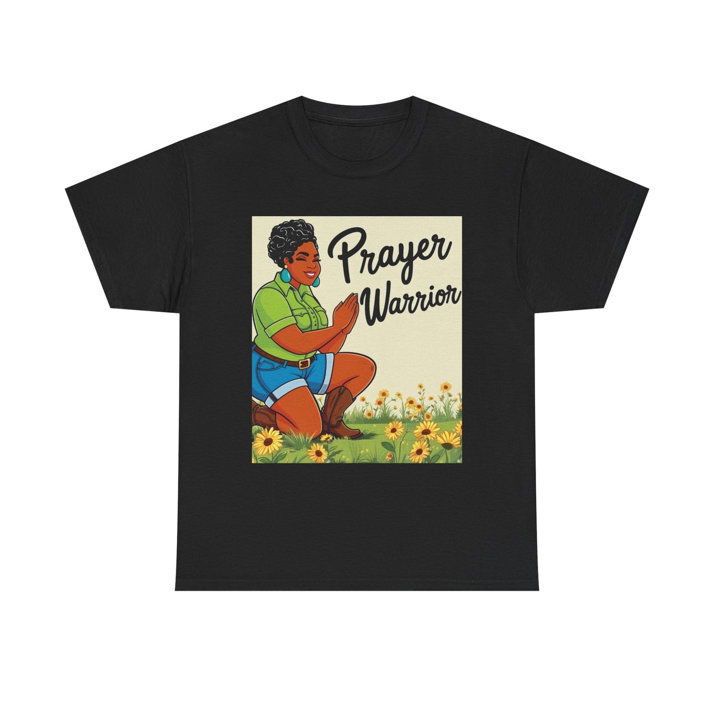 Prayer Warrior Unisex Cotton Tee