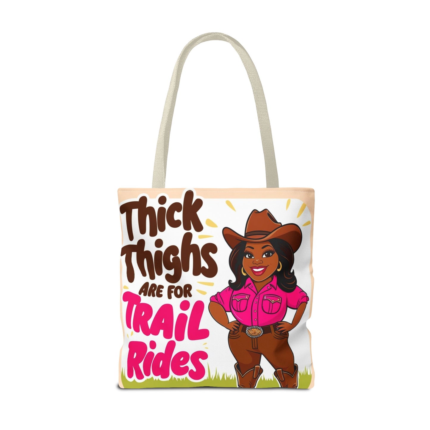 Bright Thick Thighs Tote Bag