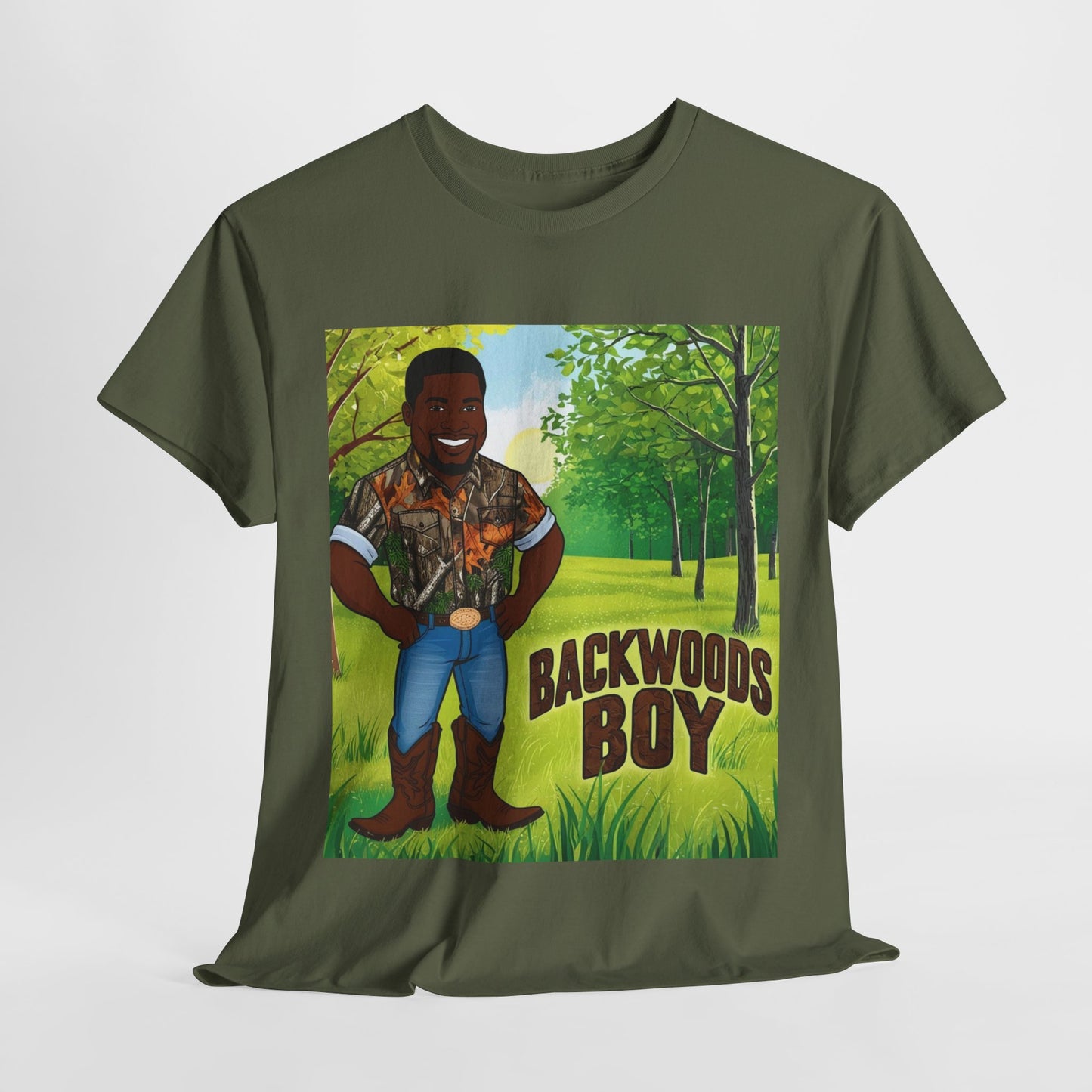Backwoods Boy Unisex Cotton Tee