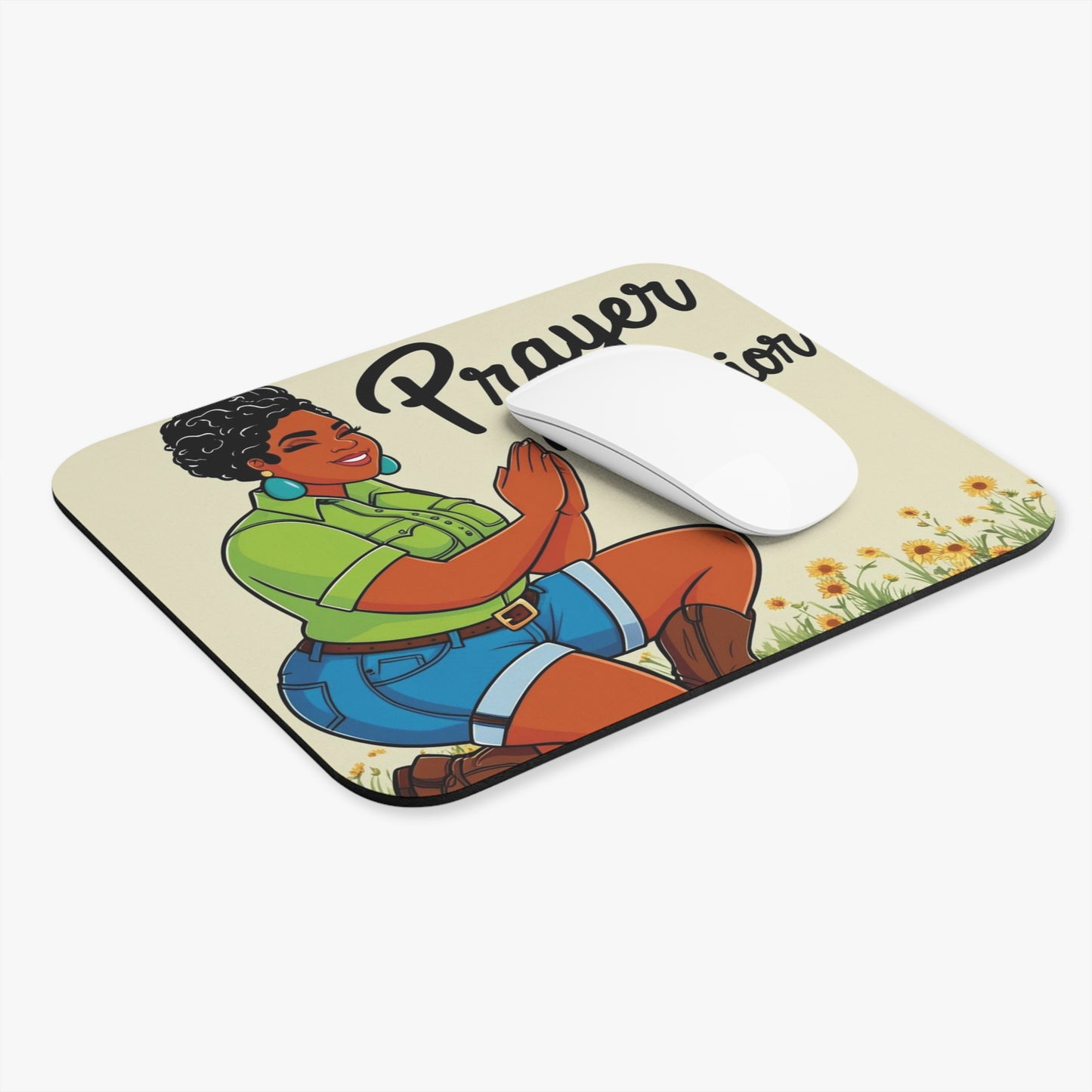 Prayer Warrior Mouse Pad