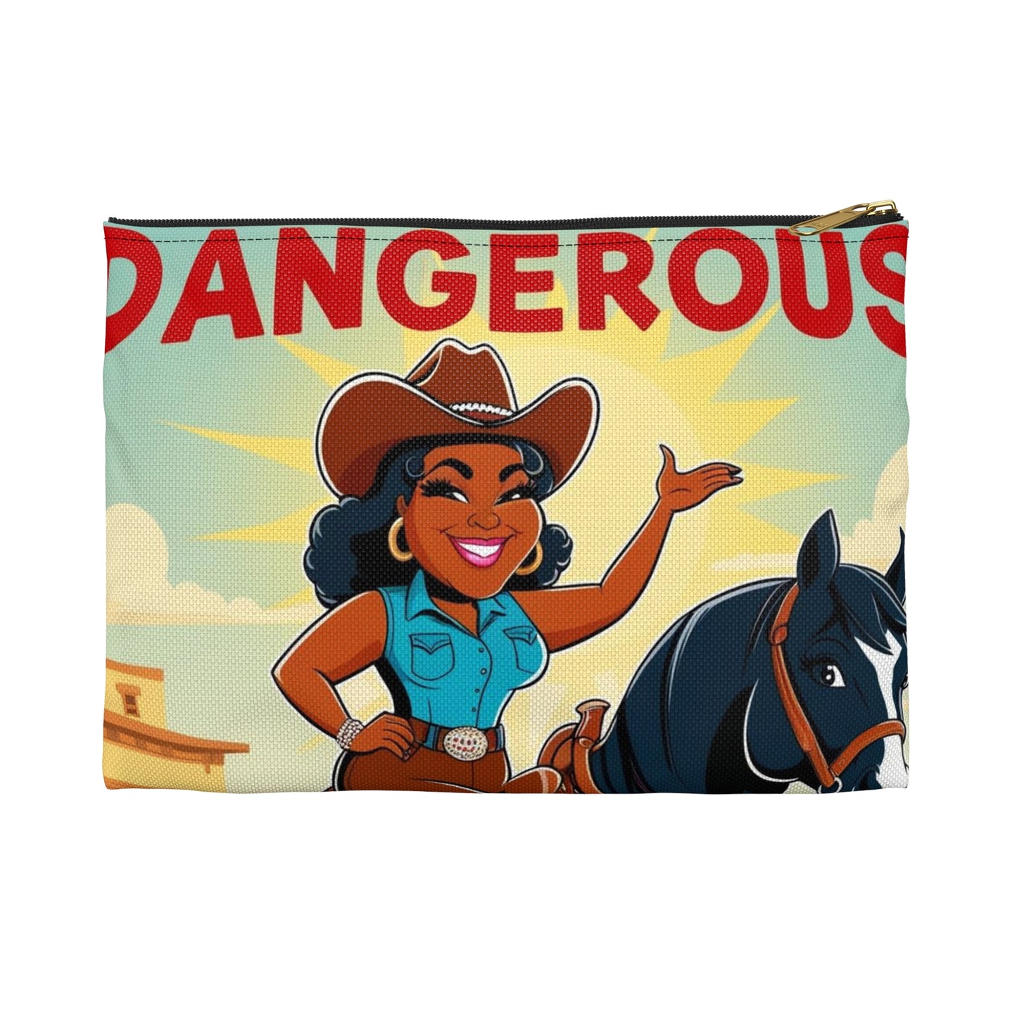 Dangerous Cowgirl Accessory Pouch