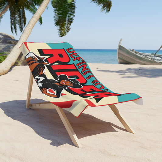 Definition of a Rider Beach Towel