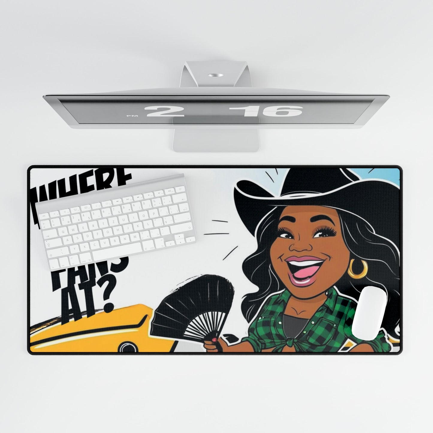 Where Them Fans At? Desk Mats