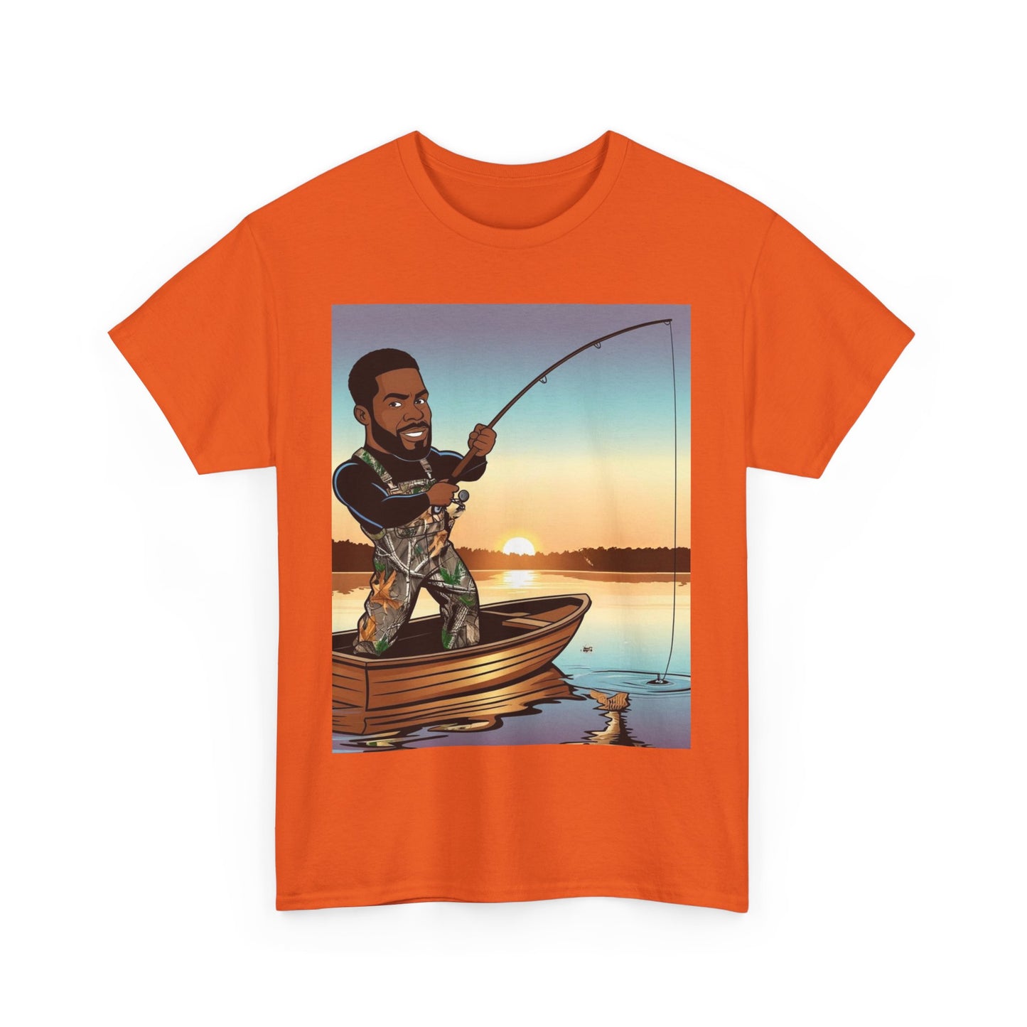 Handsome Fisherman Unisex  Cotton Tee
