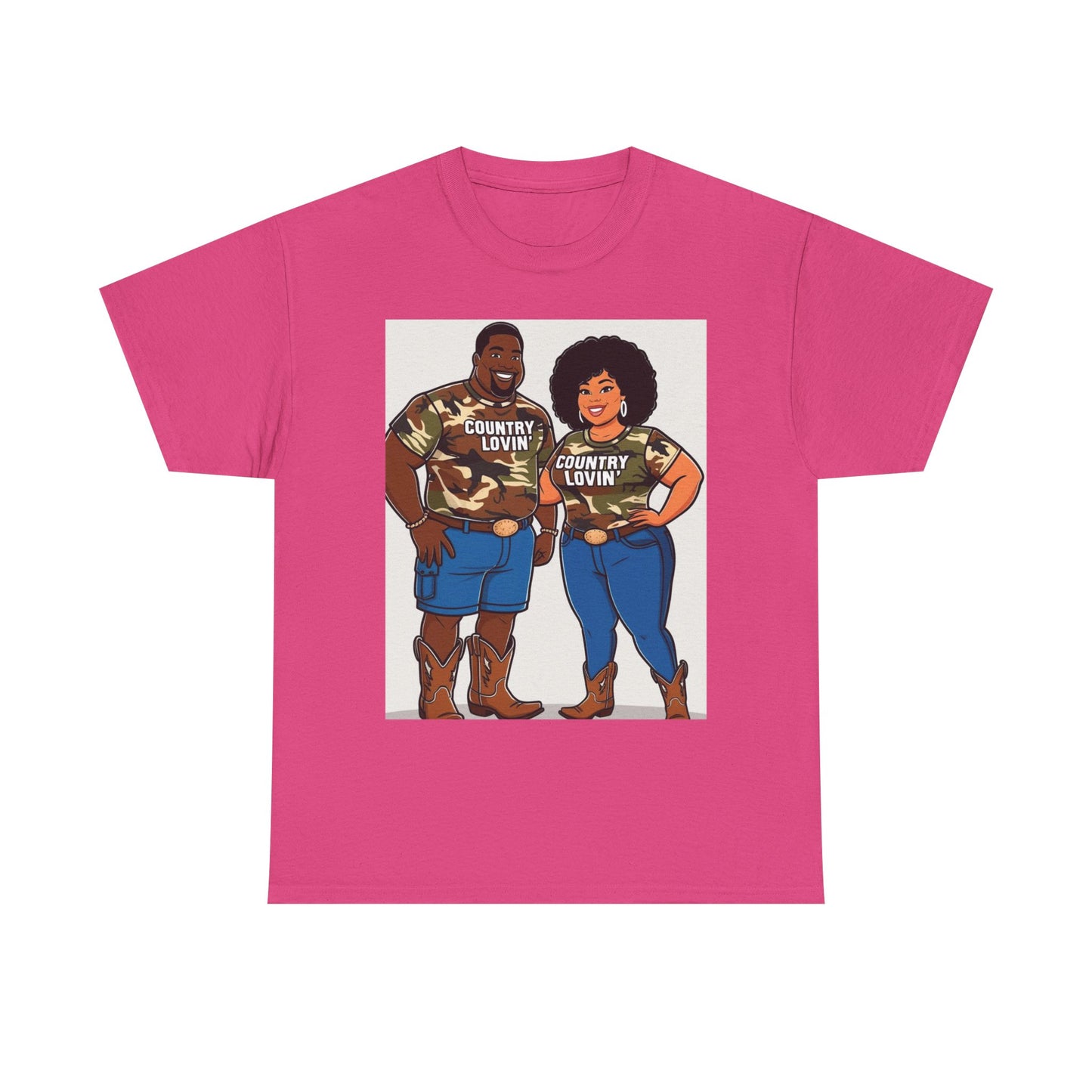 Country Lovin 2-More Colors Unisex Cotton Tee