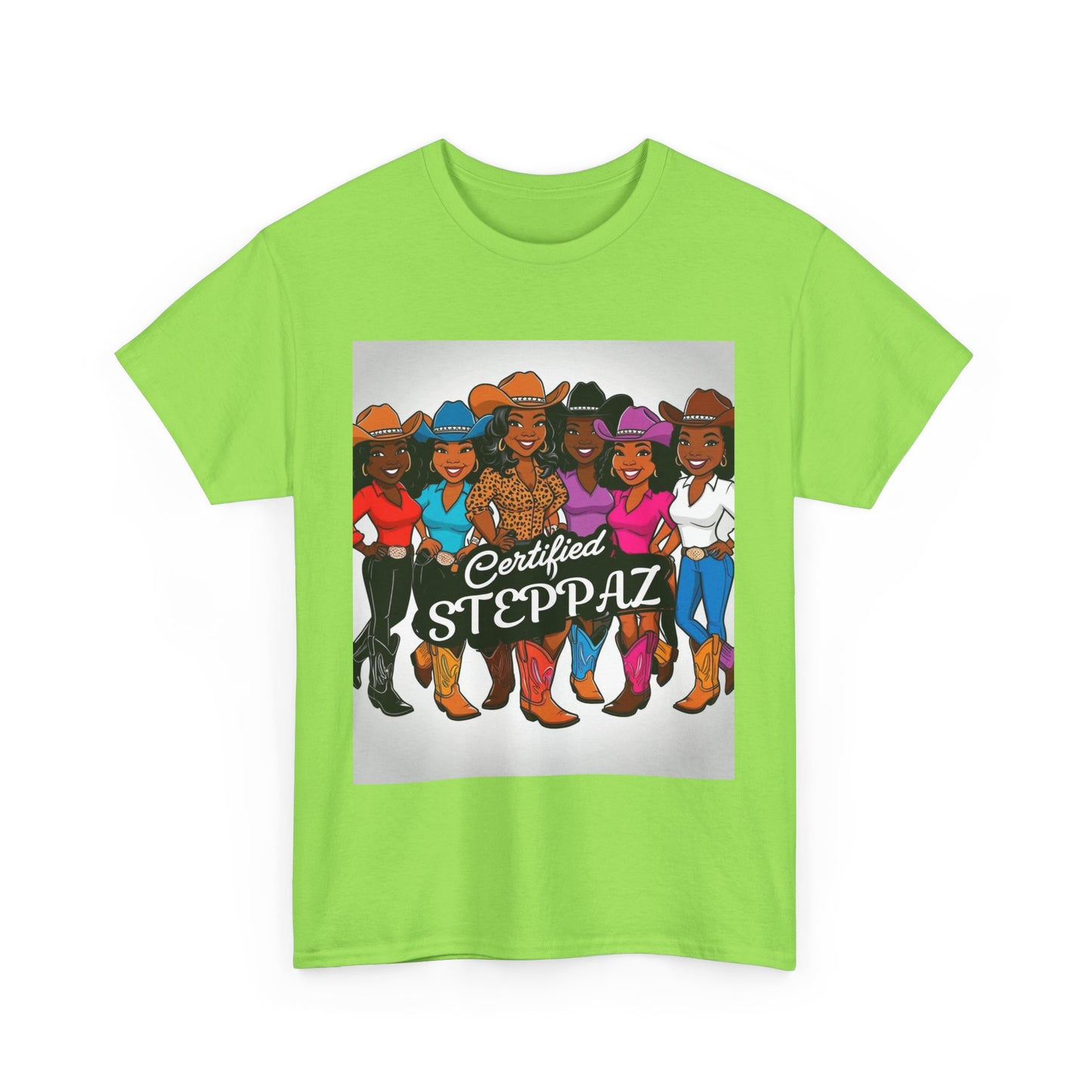 Certified Steppaz Unisex Cotton Tee 2-More Colors