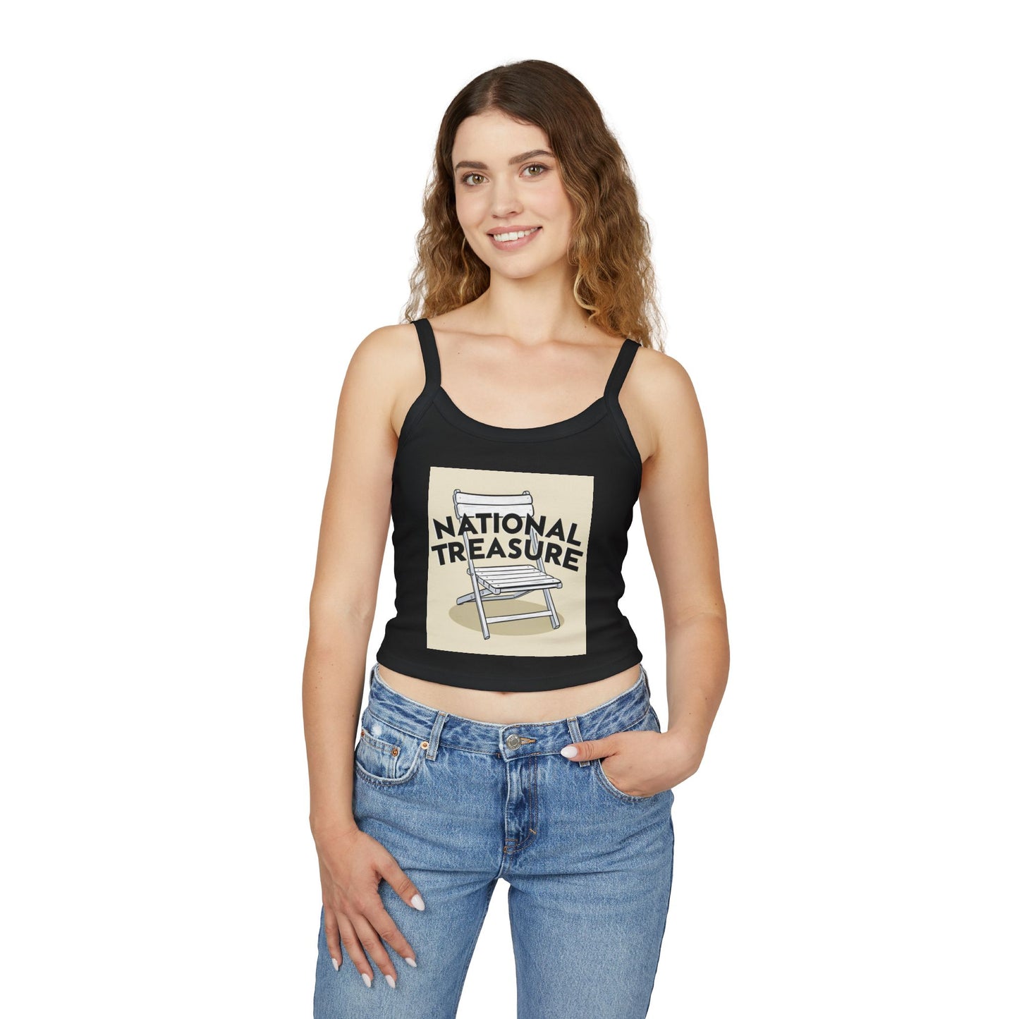 National Treasure Women's Spaghetti Strap Tank Top