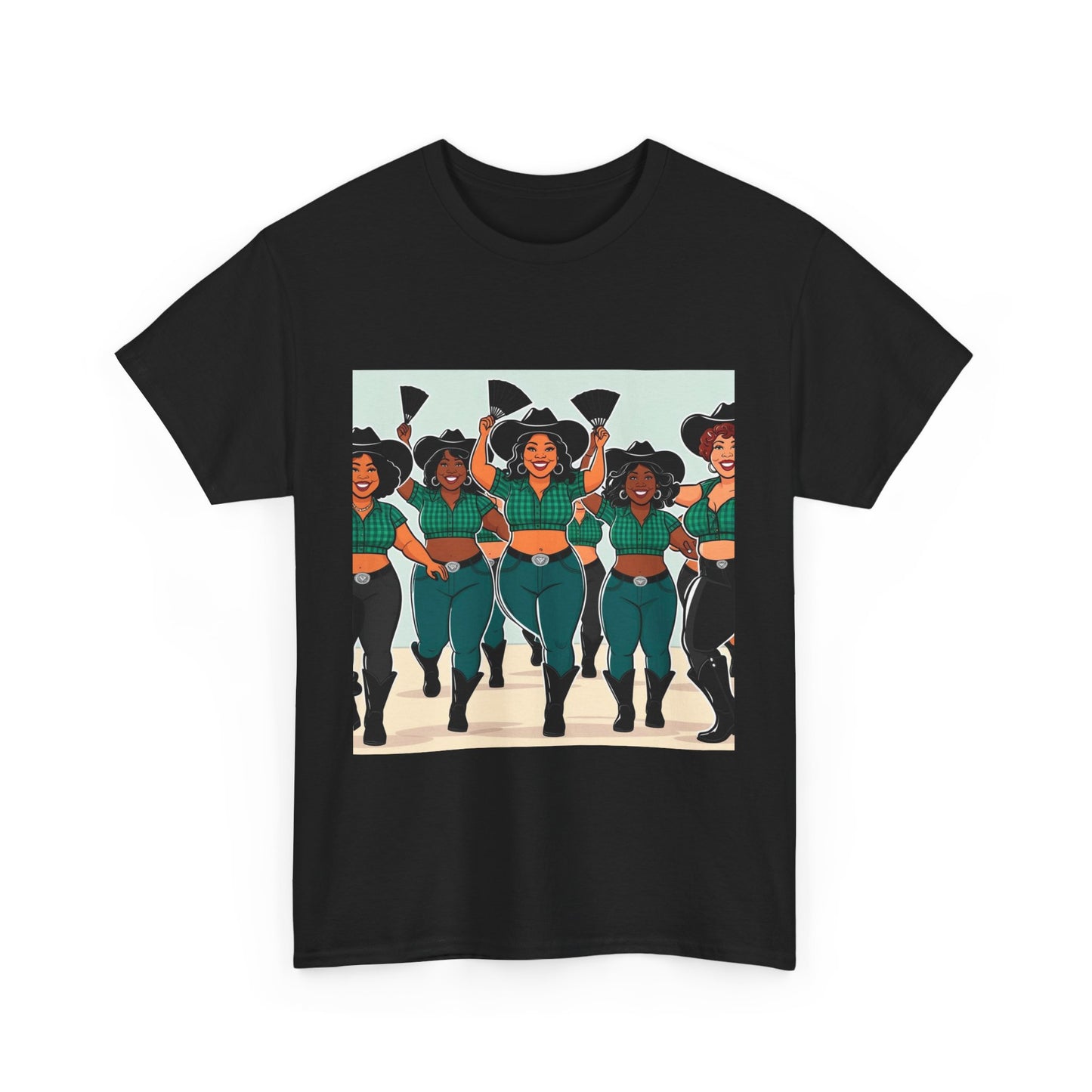 Group Dancers Tee - Unisex Cotton Shirt