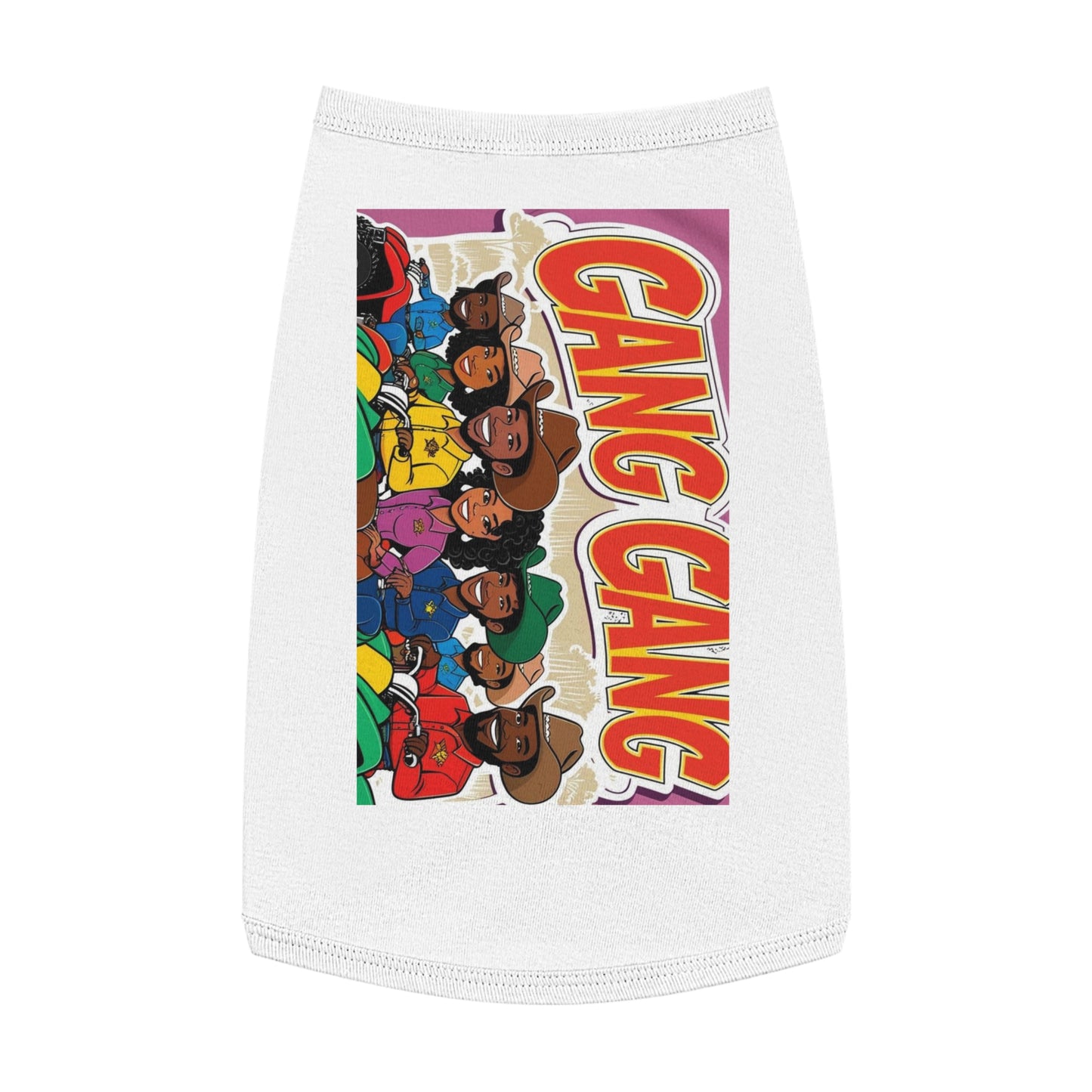 Group ATV Cartoon Pet Tank Top