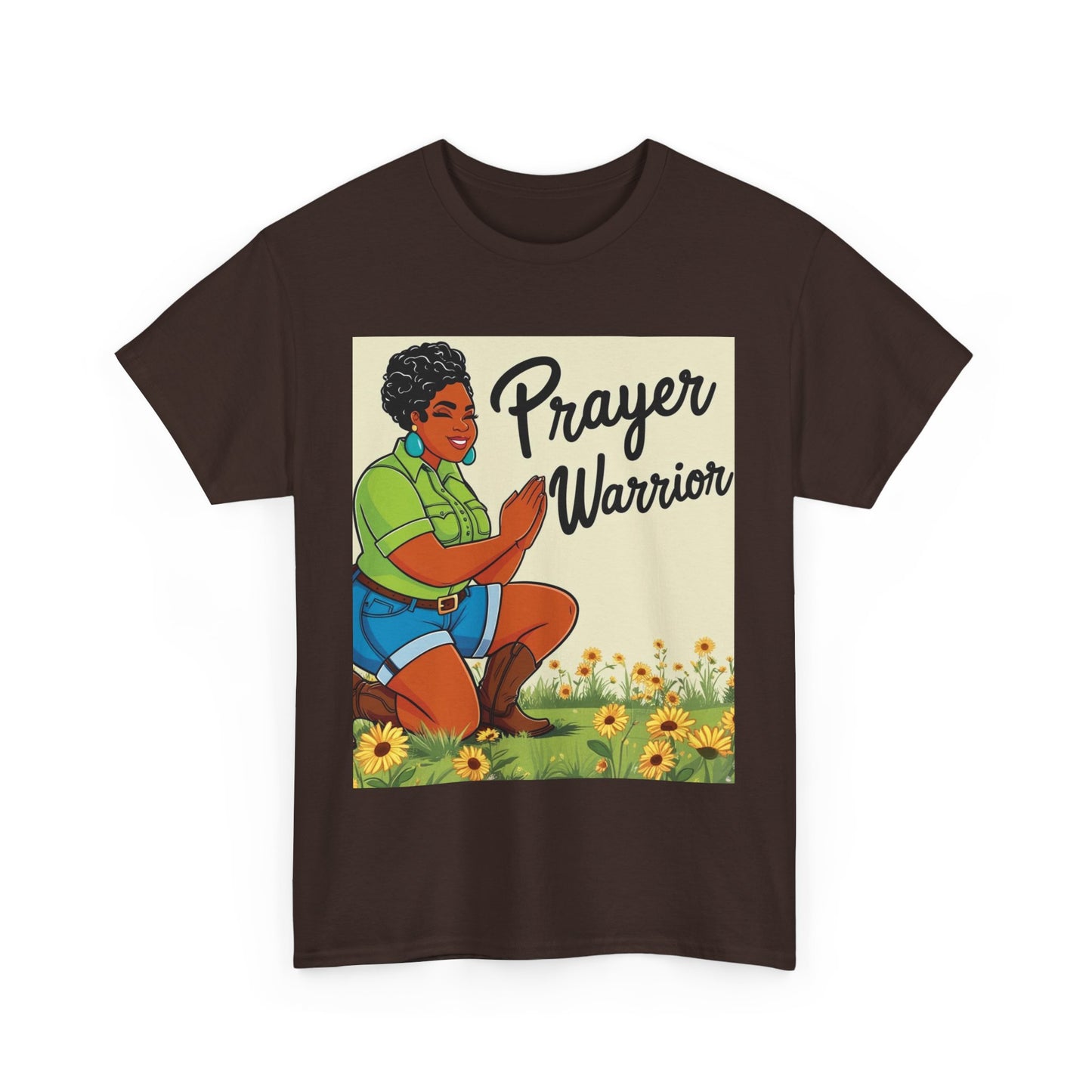 Prayer Warrior Unisex Cotton Tee