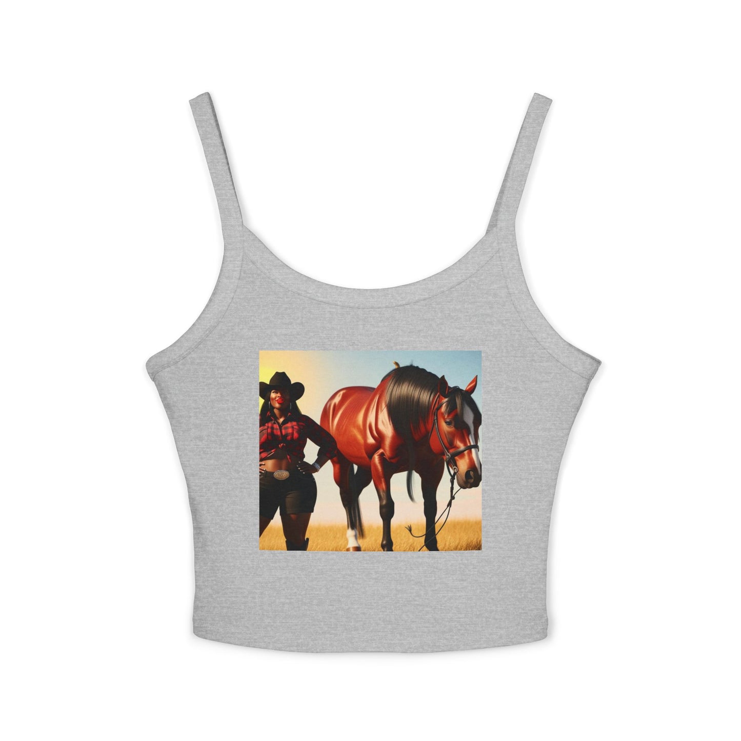 Thickums Women's Spaghetti Strap Tank Top