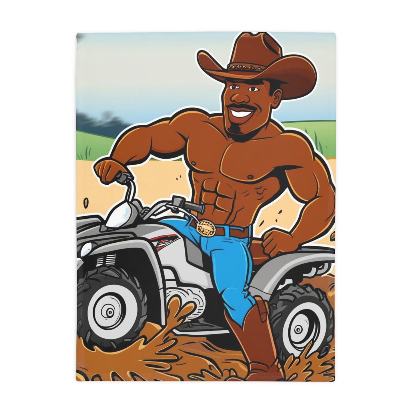 Big Boy Plush Fleece Blanket