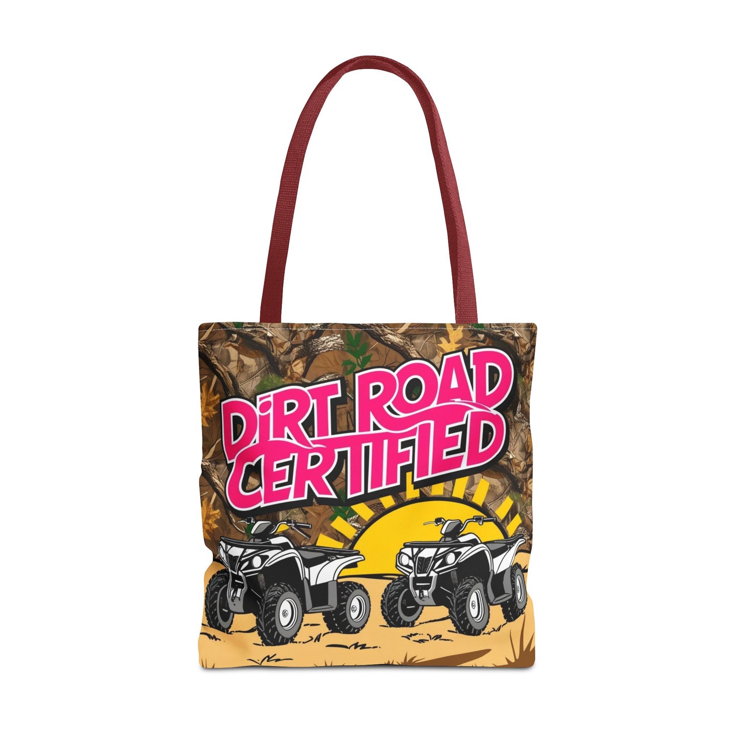 Dirt Road Certified Pink Tote Bag