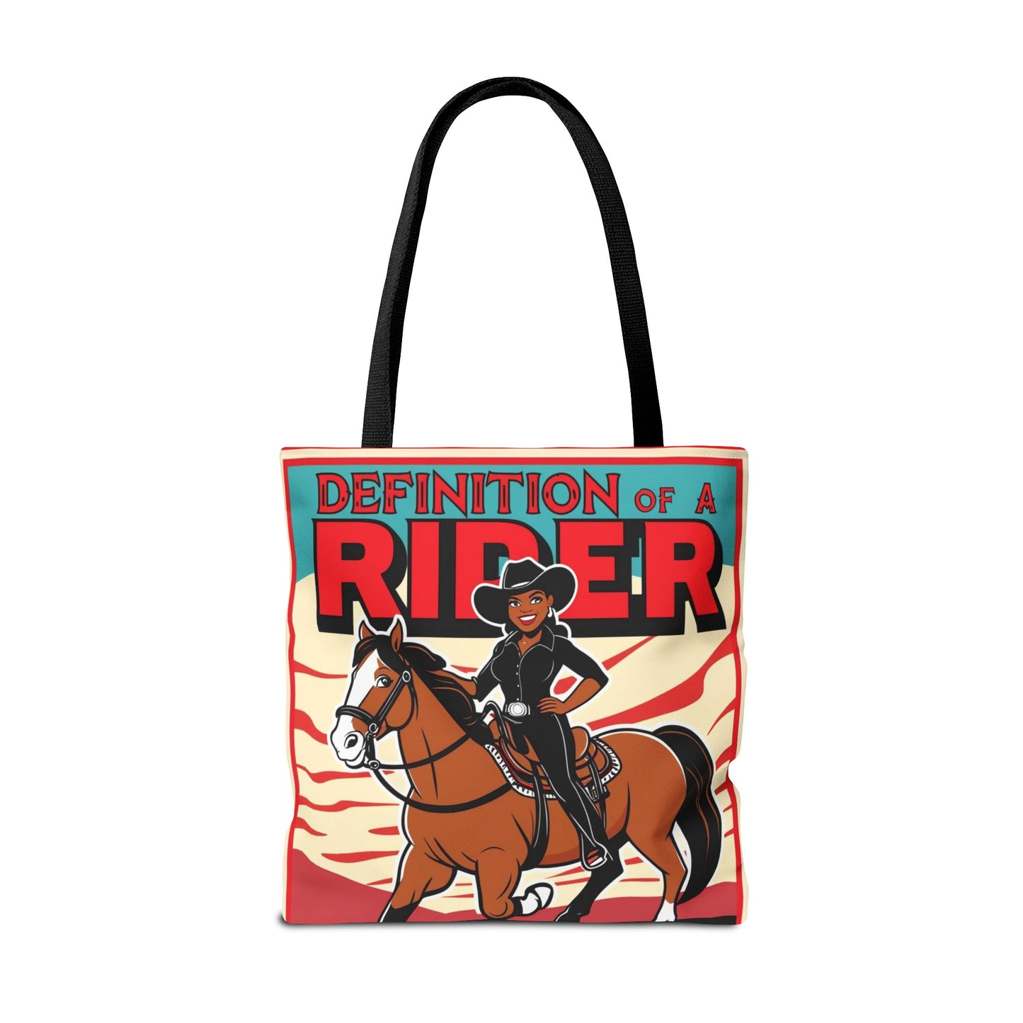 Definition of a Rider Tote Bag