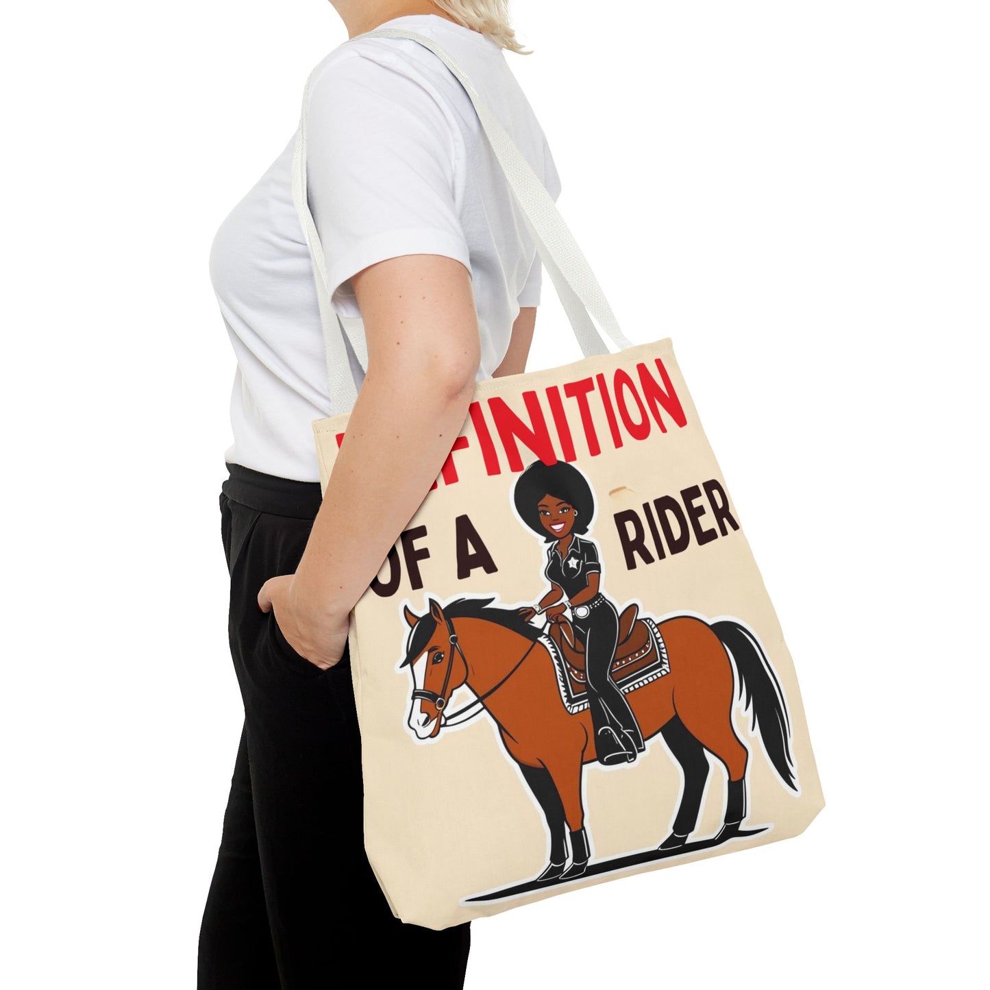 Definition of a Rider Tote Bag